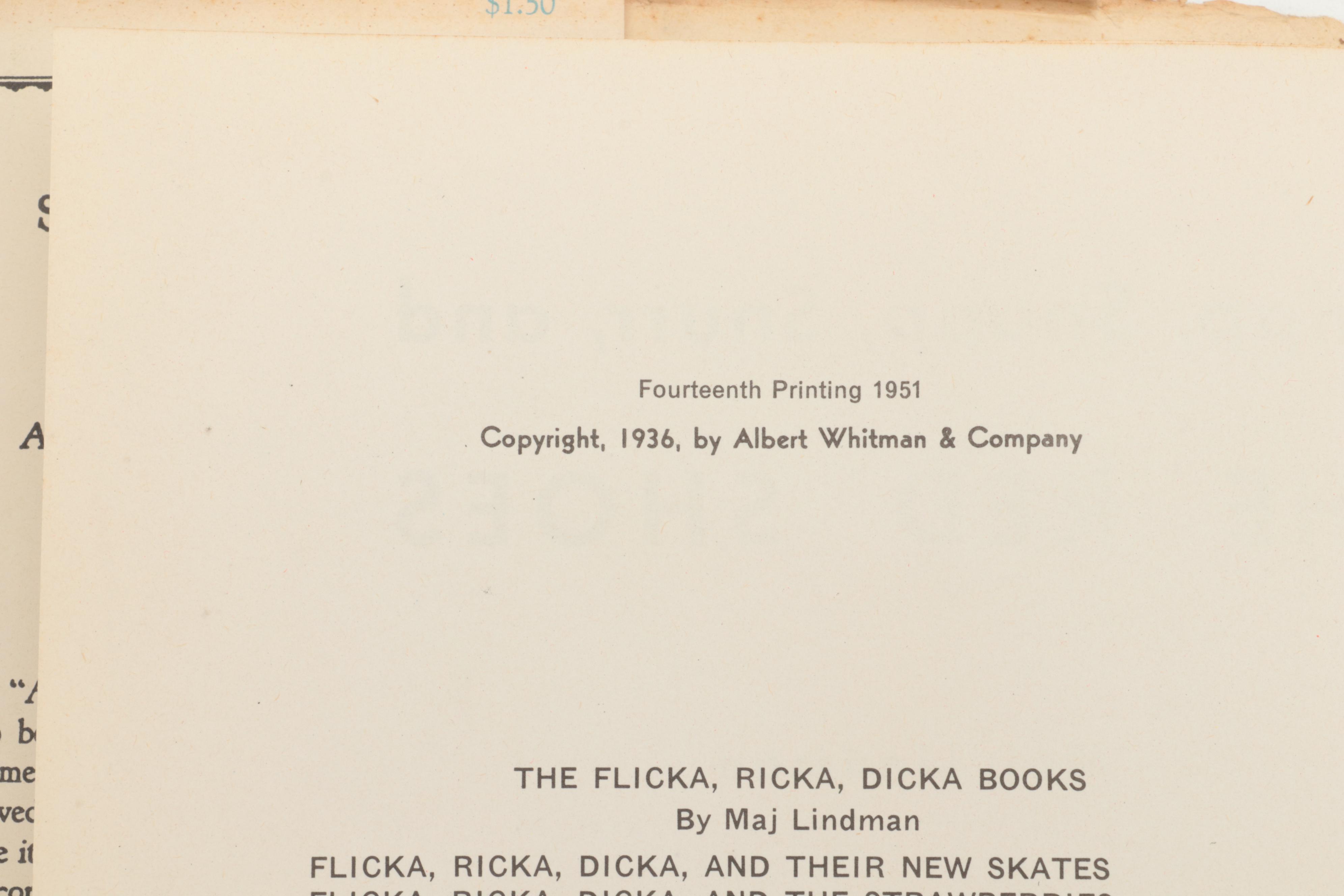 Children's Books and Nursery Rhymes From the 1930s - 1950s