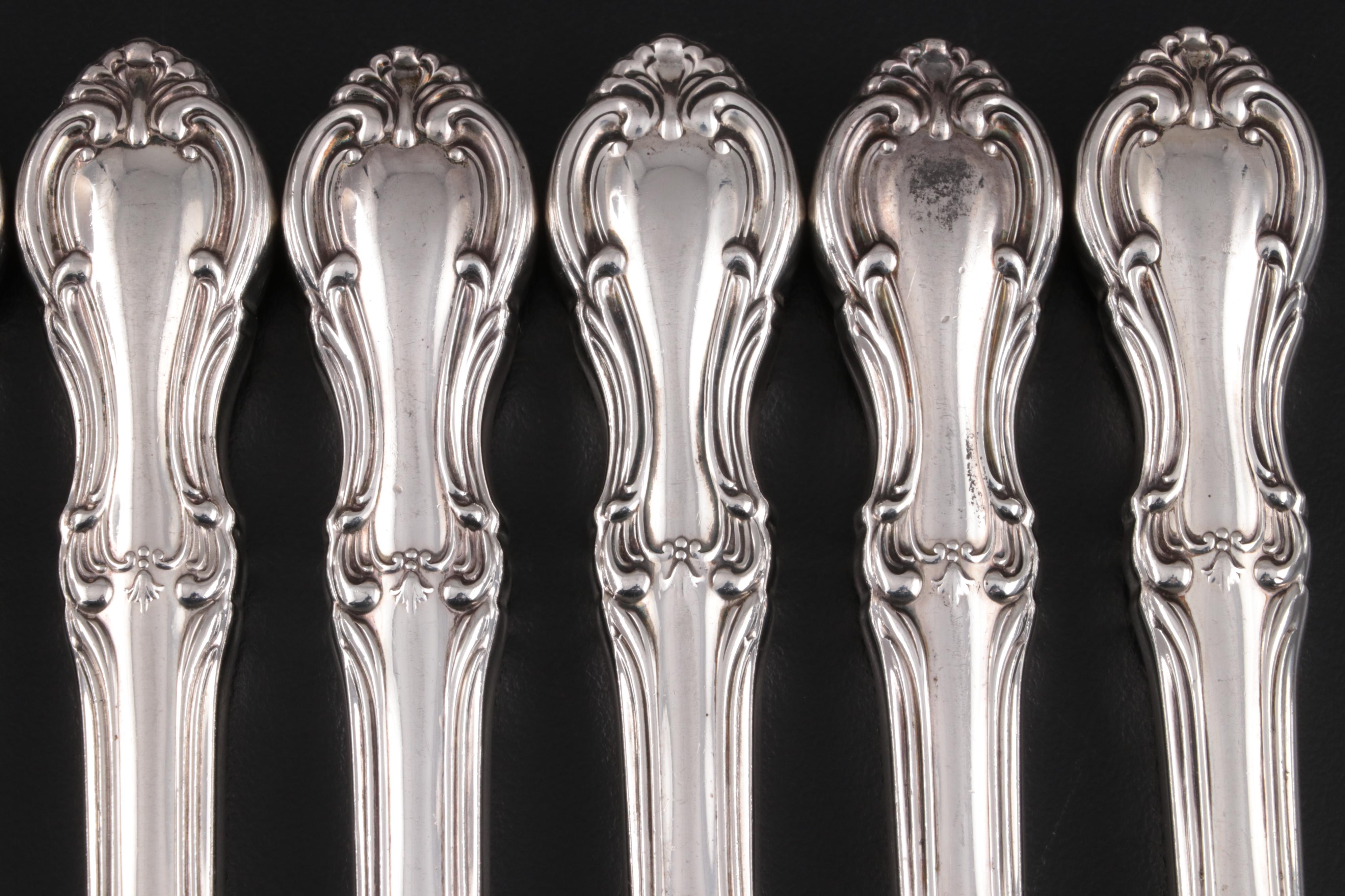 International Silver "Joan of Arc" Sterling Silver Handled Dinner Knives