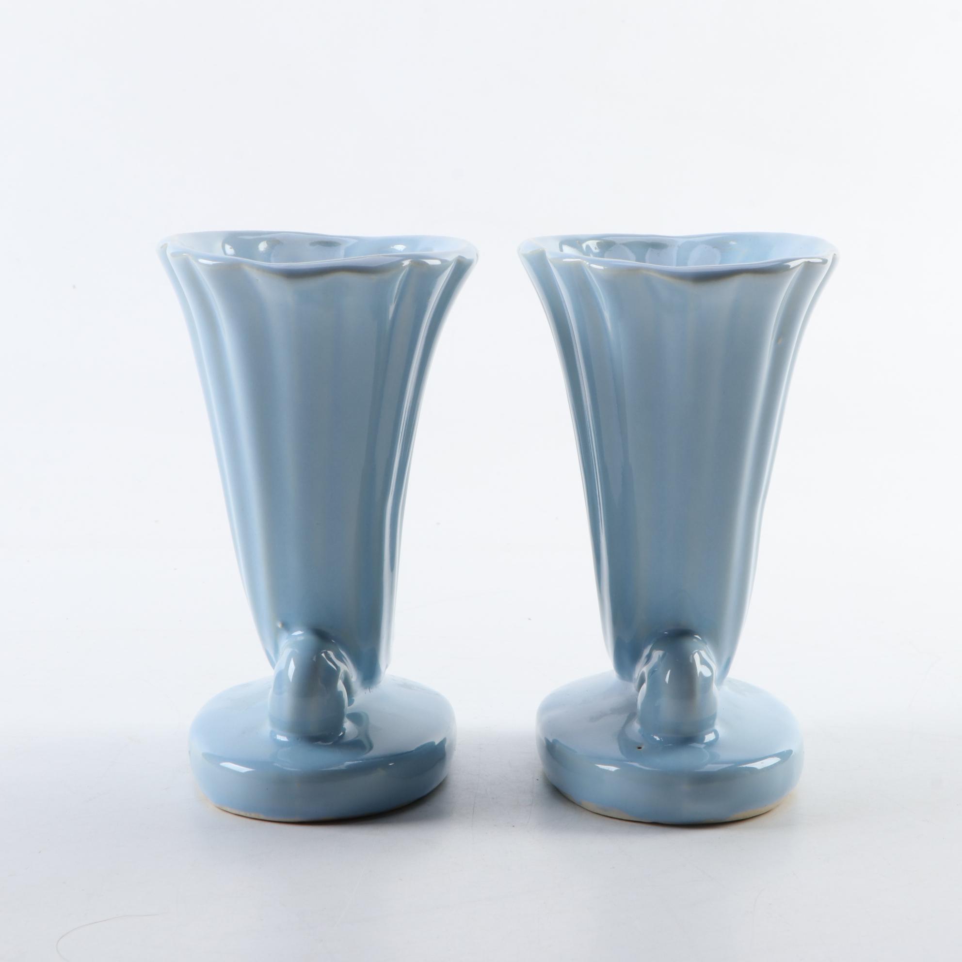 McCoy Pottery and Other Ceramic Vase, Mid-20th Century