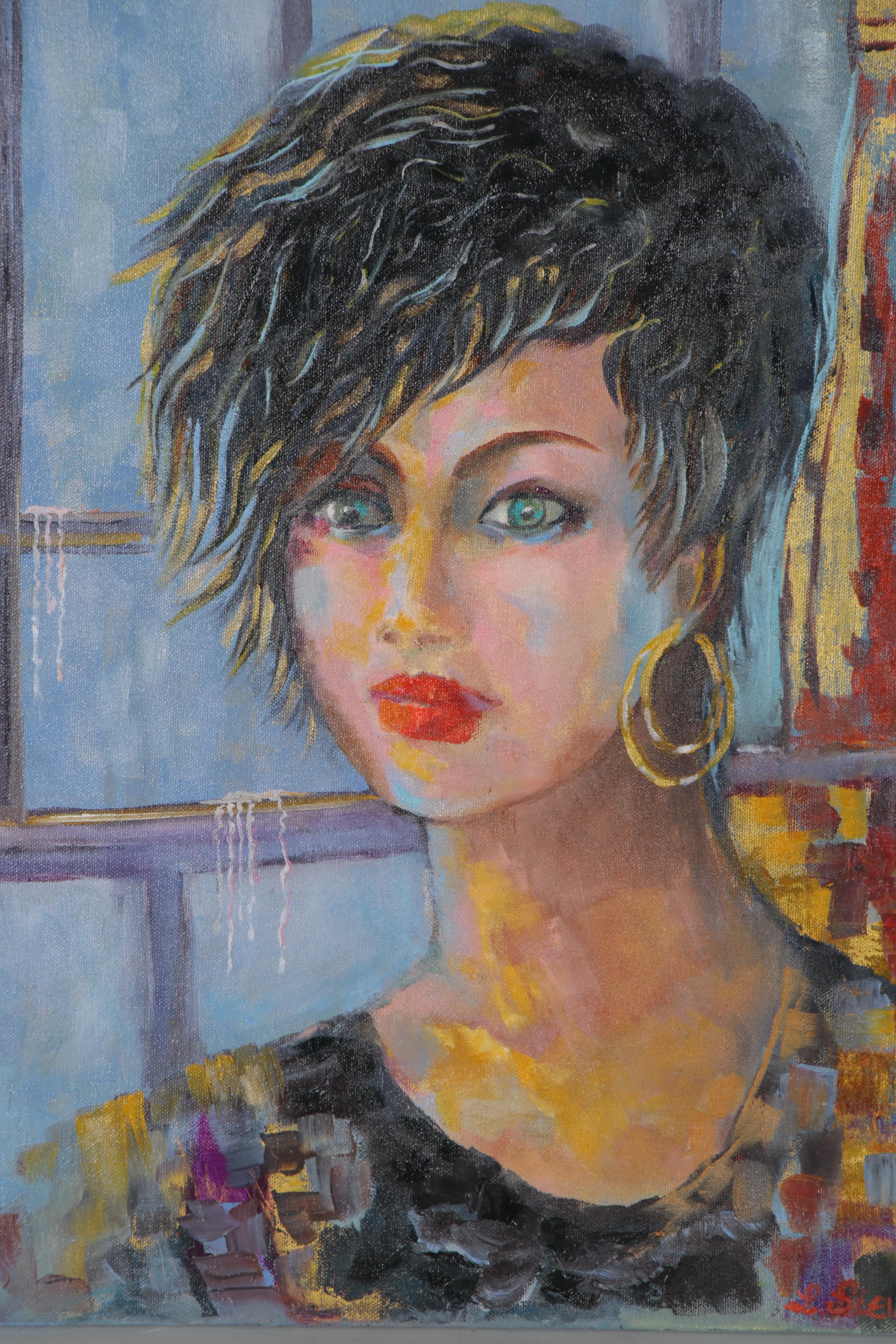 Larissa Sievers Oil Painting "Modern Eve," 2020