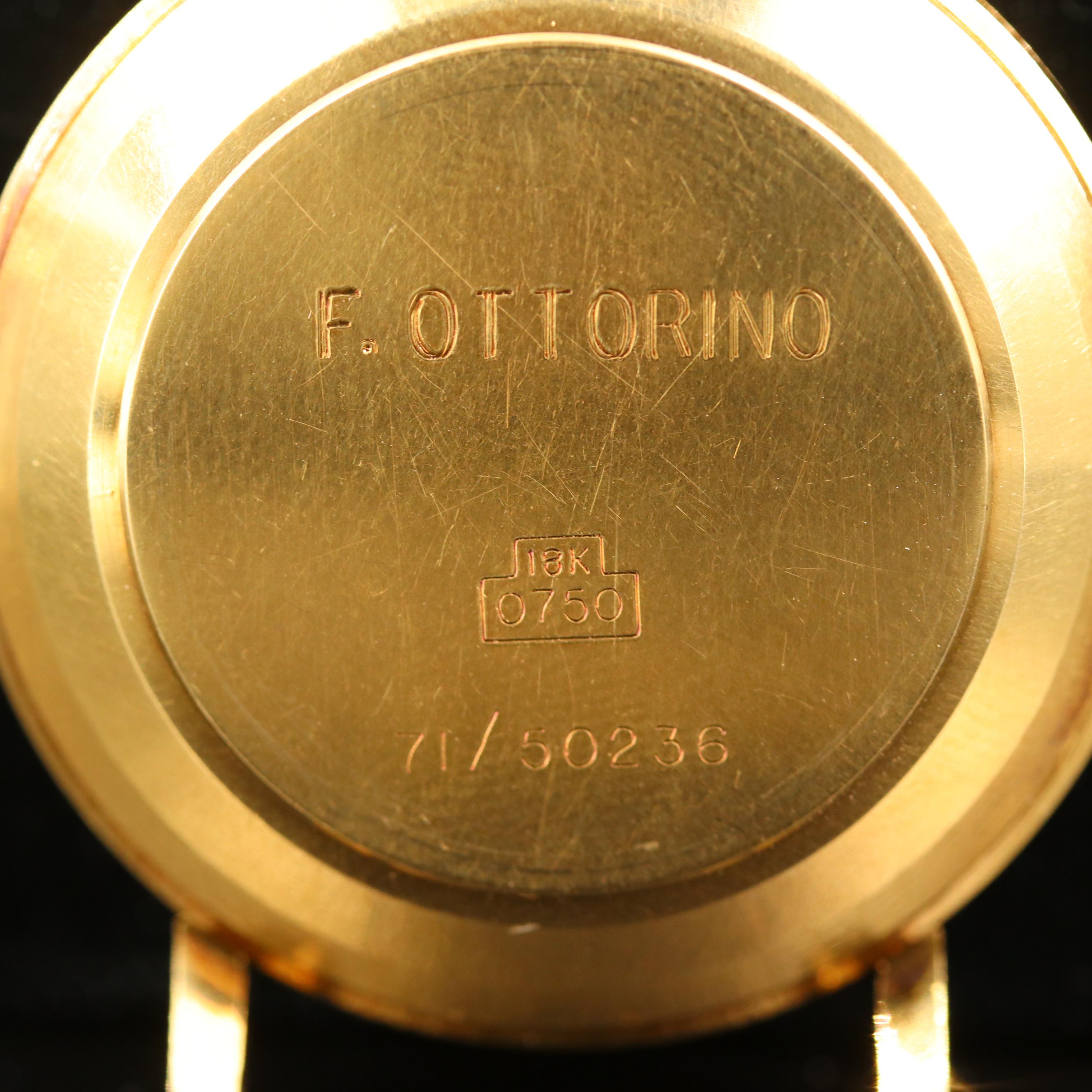 Vintage Zenith Autosport 18K Gold Automatic Watch