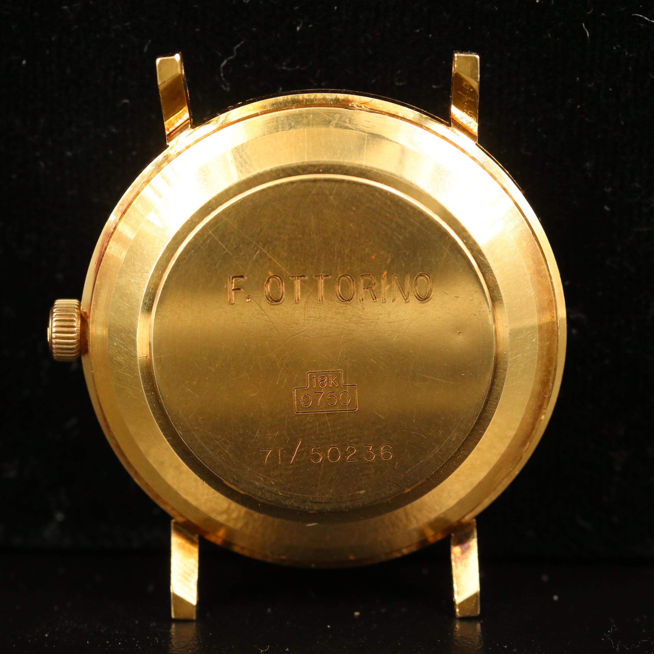 Vintage Zenith Autosport 18K Gold Automatic Watch