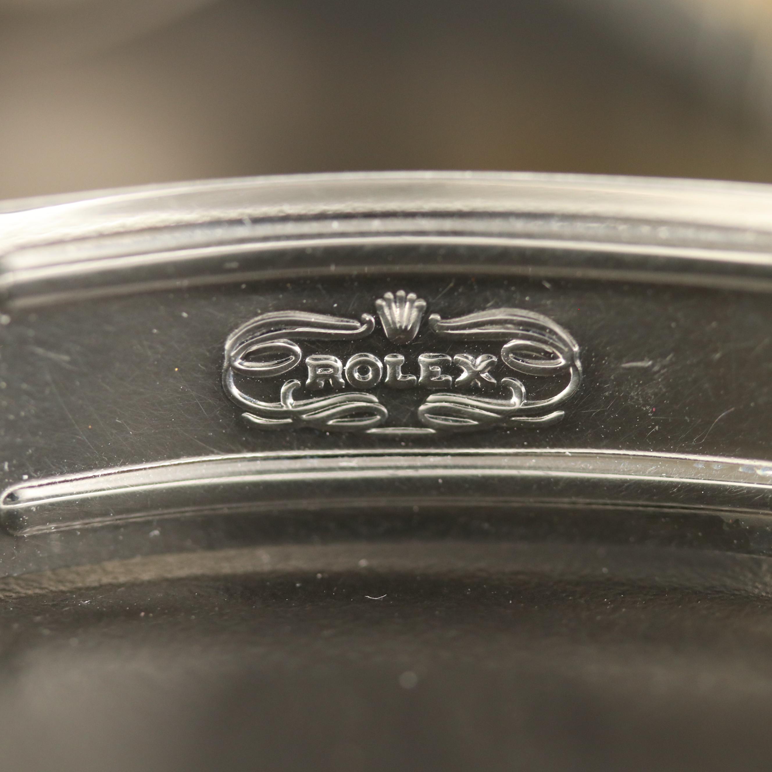 1979 Rolex Air King 5501 14K Gold and Stainless Steel Automatic Watch