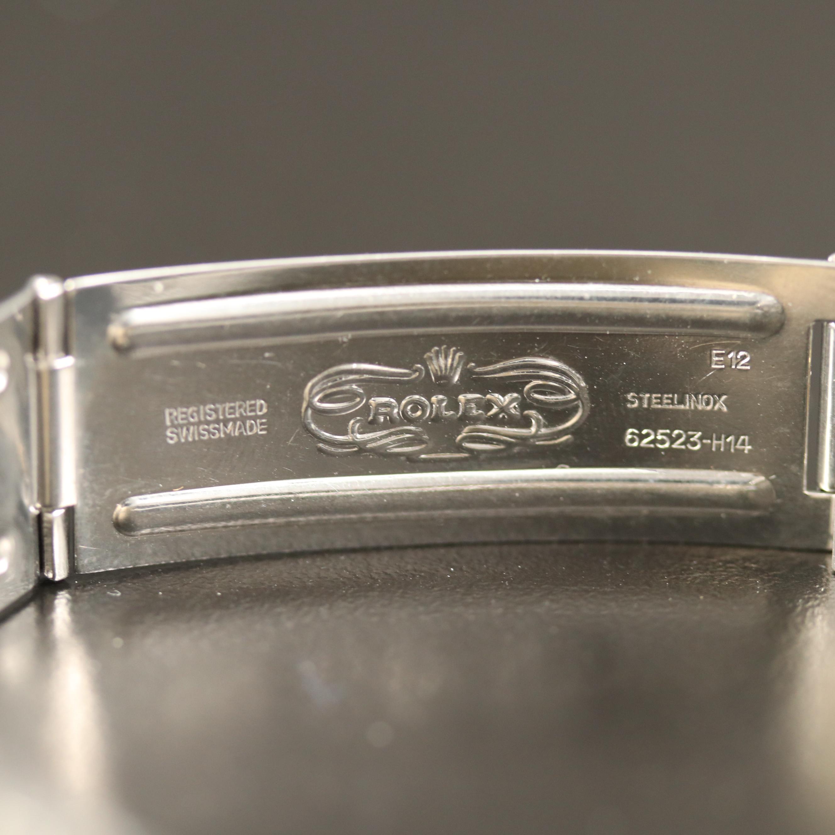 1979 Rolex Air King 5501 14K Gold and Stainless Steel Automatic Watch