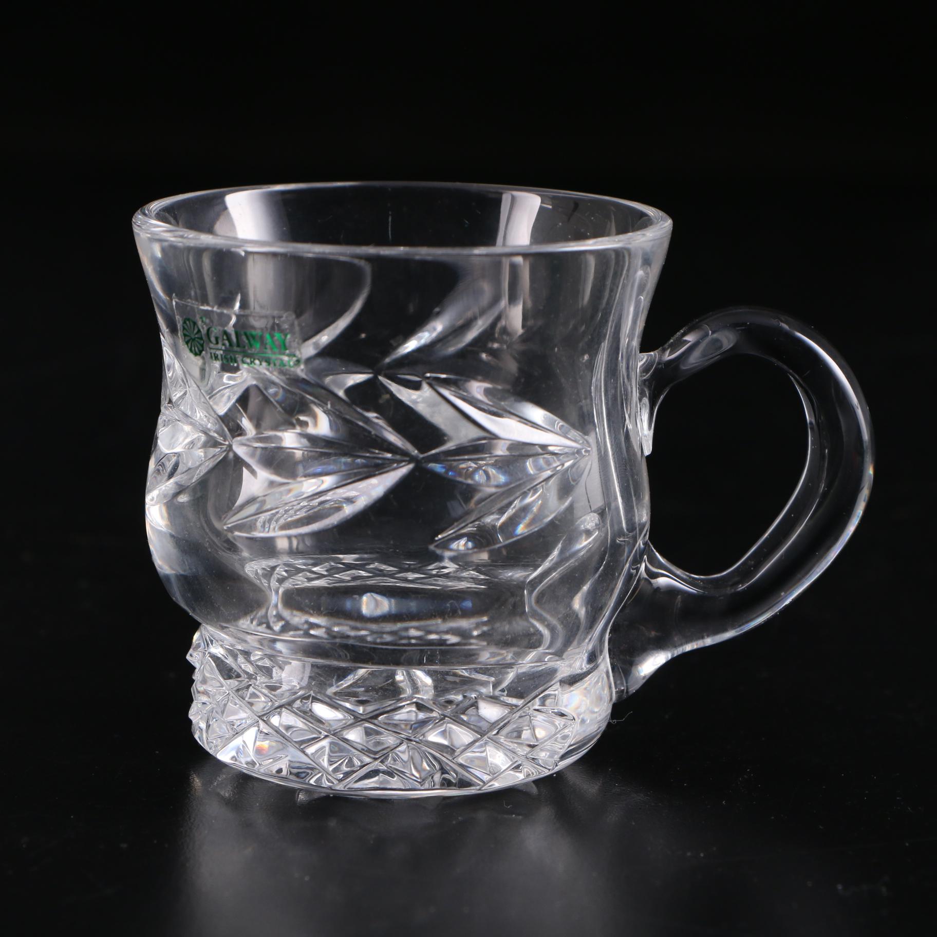 Galway Irish Crystal Baby Cup