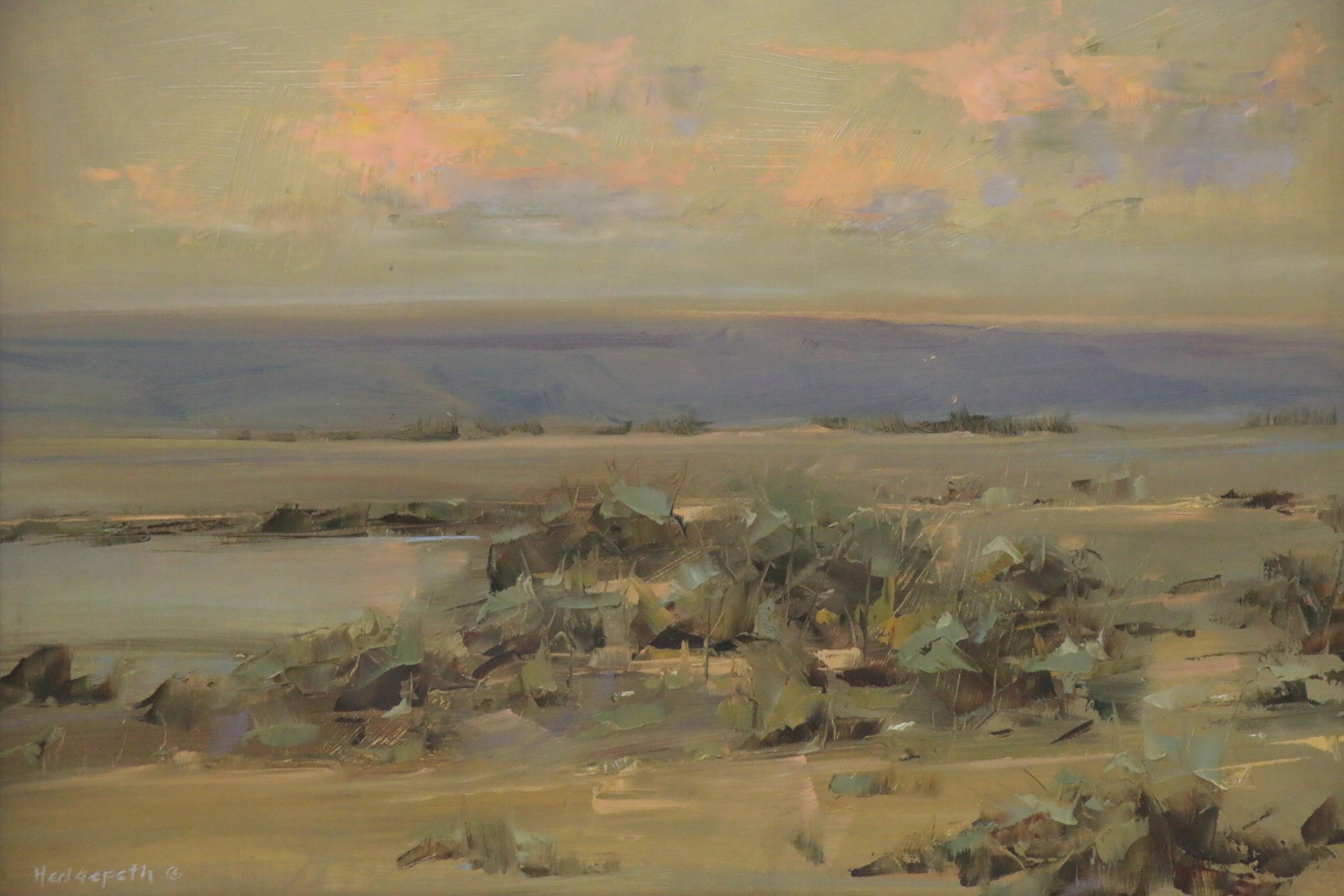 Stephen Hedgepeth Landscape Oil Painting "Going West," 2020