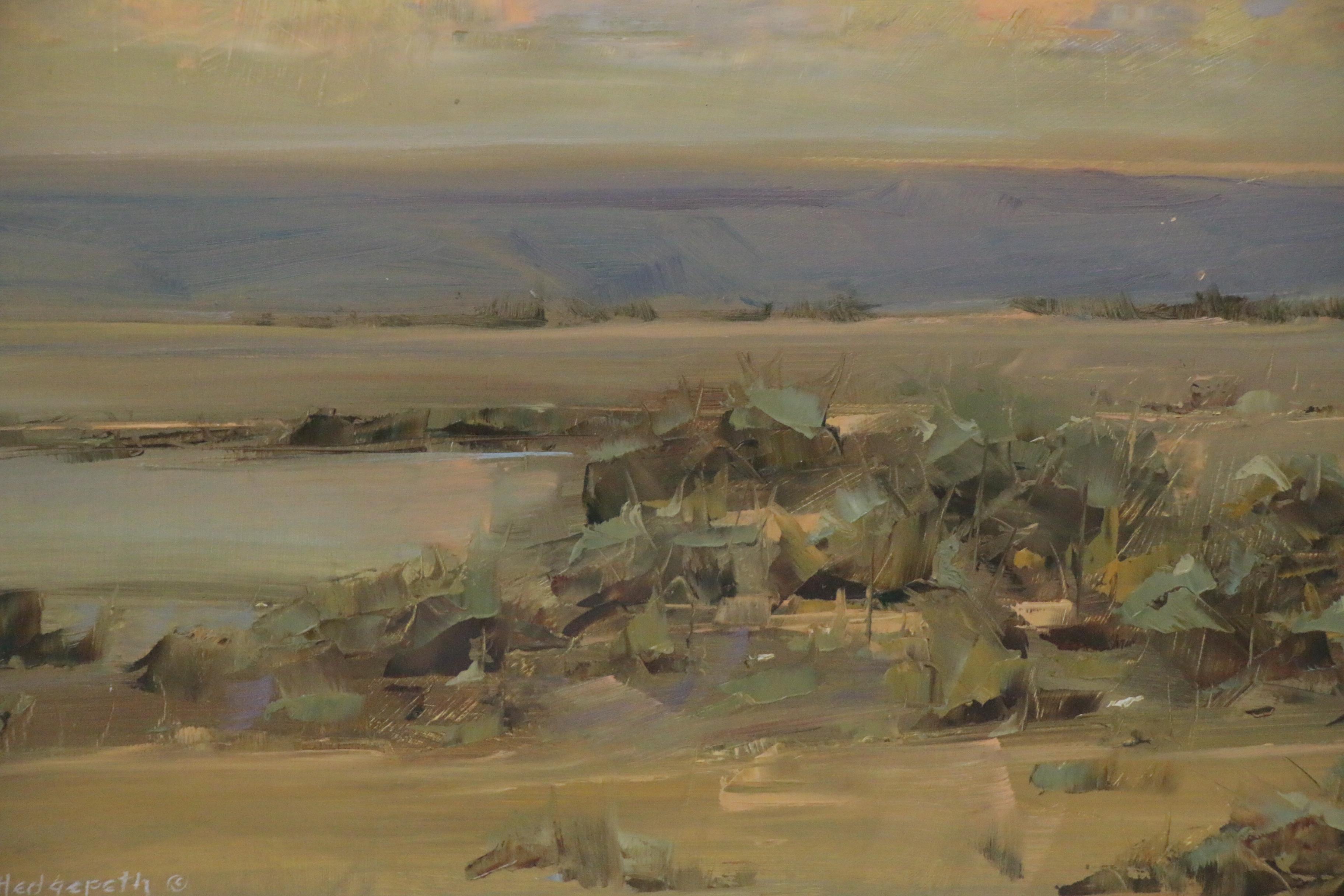 Stephen Hedgepeth Landscape Oil Painting "Going West," 2020