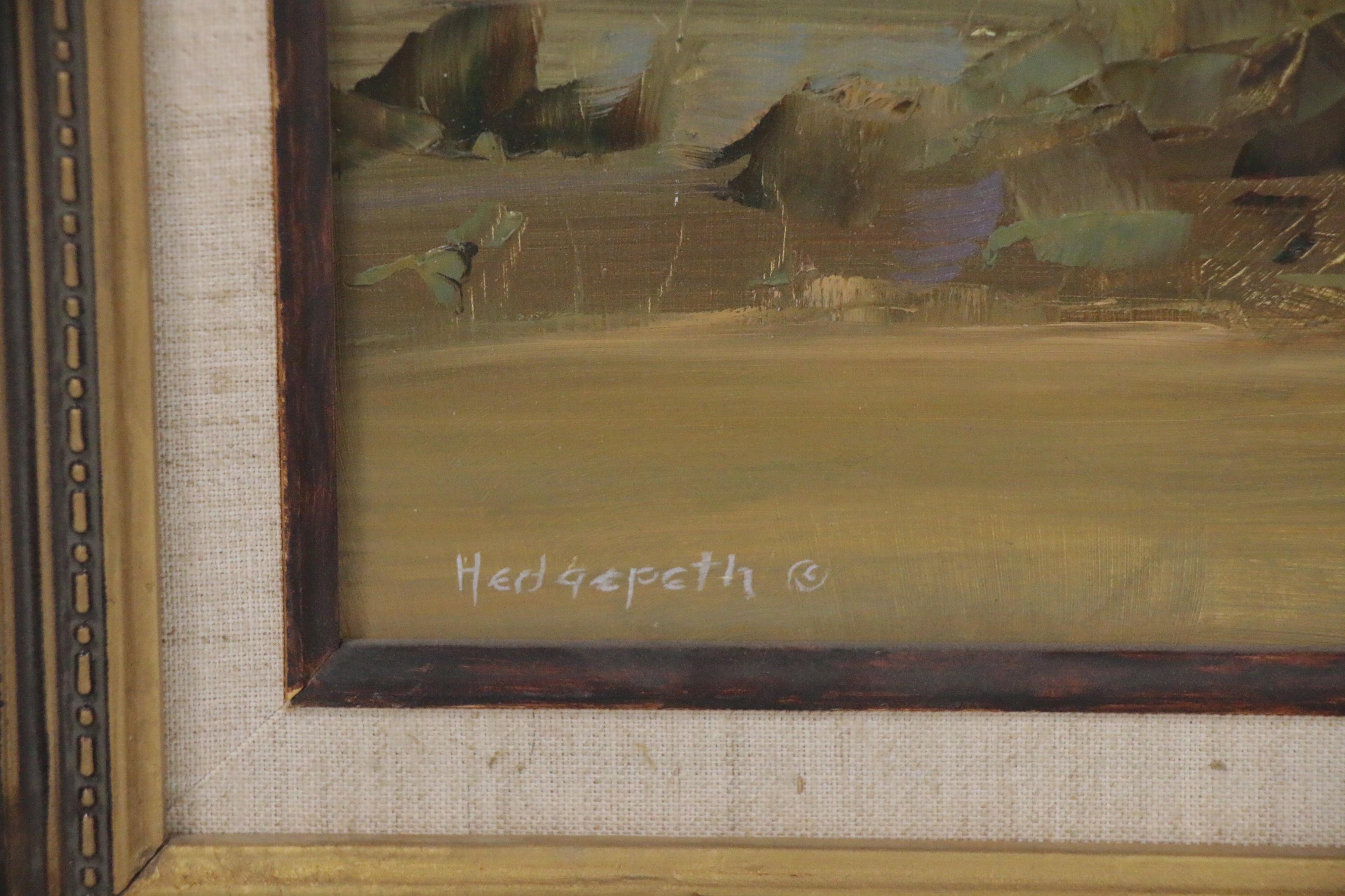Stephen Hedgepeth Landscape Oil Painting "Going West," 2020