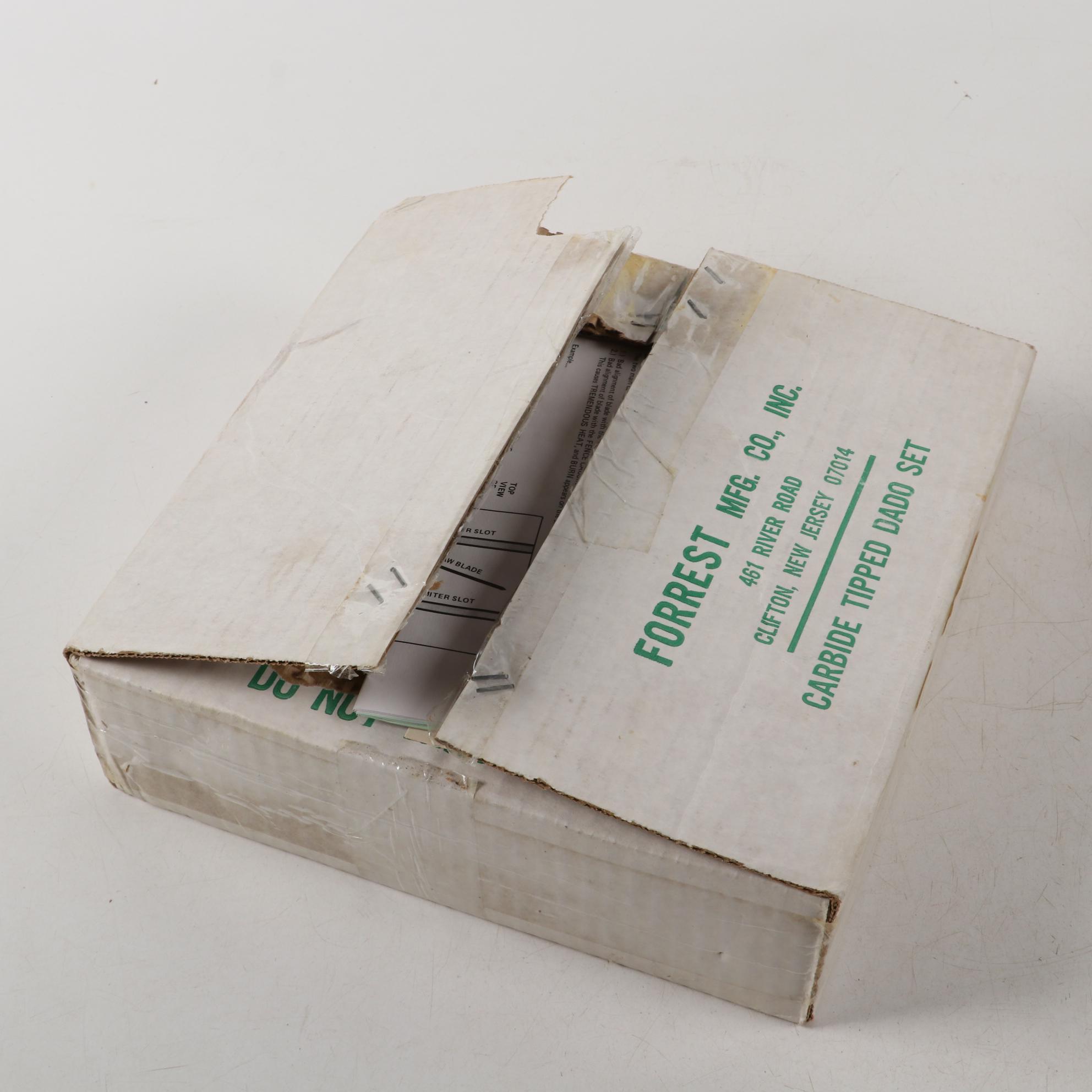 DeWalt, Forrest Premium Saw Blades and Dado Set