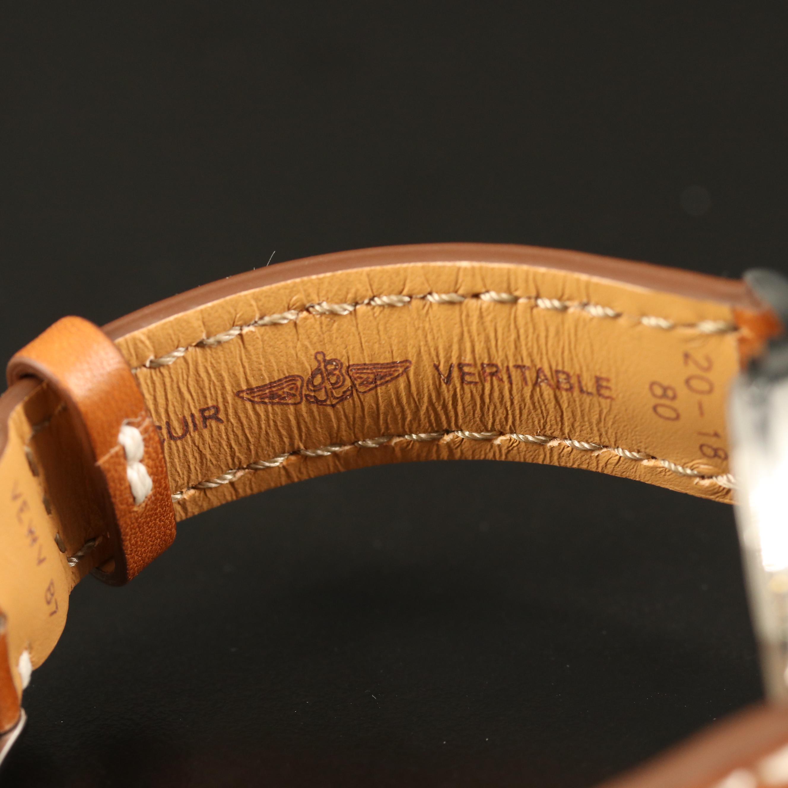 Breitling Montbrilliant Chronograph Stainless Steel Automatic Watch