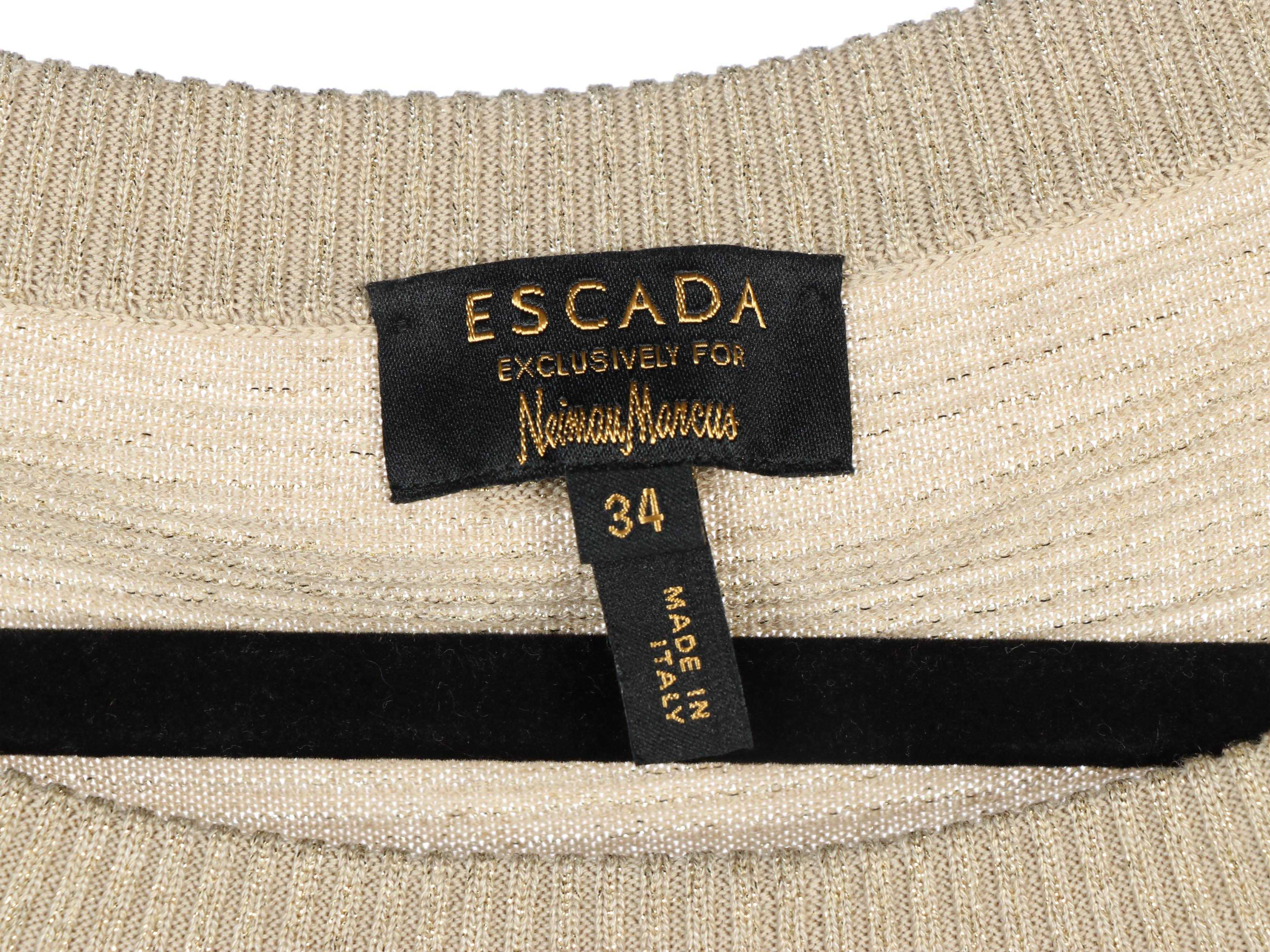 Escada Velveteen Jacket, Knit Top, Jeans and Pants