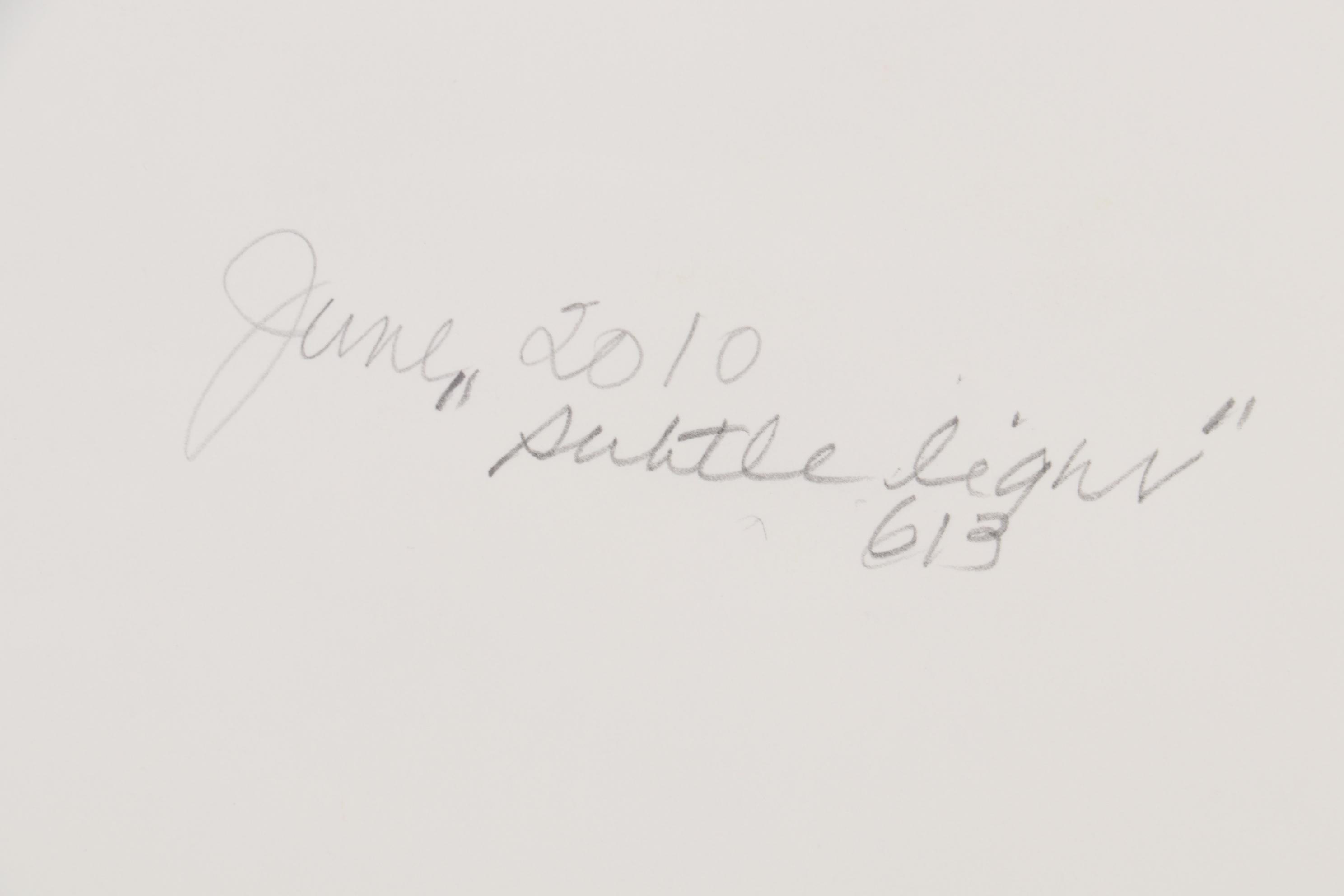 Sheila Bonser Landscape Watercolor Painting, 2010