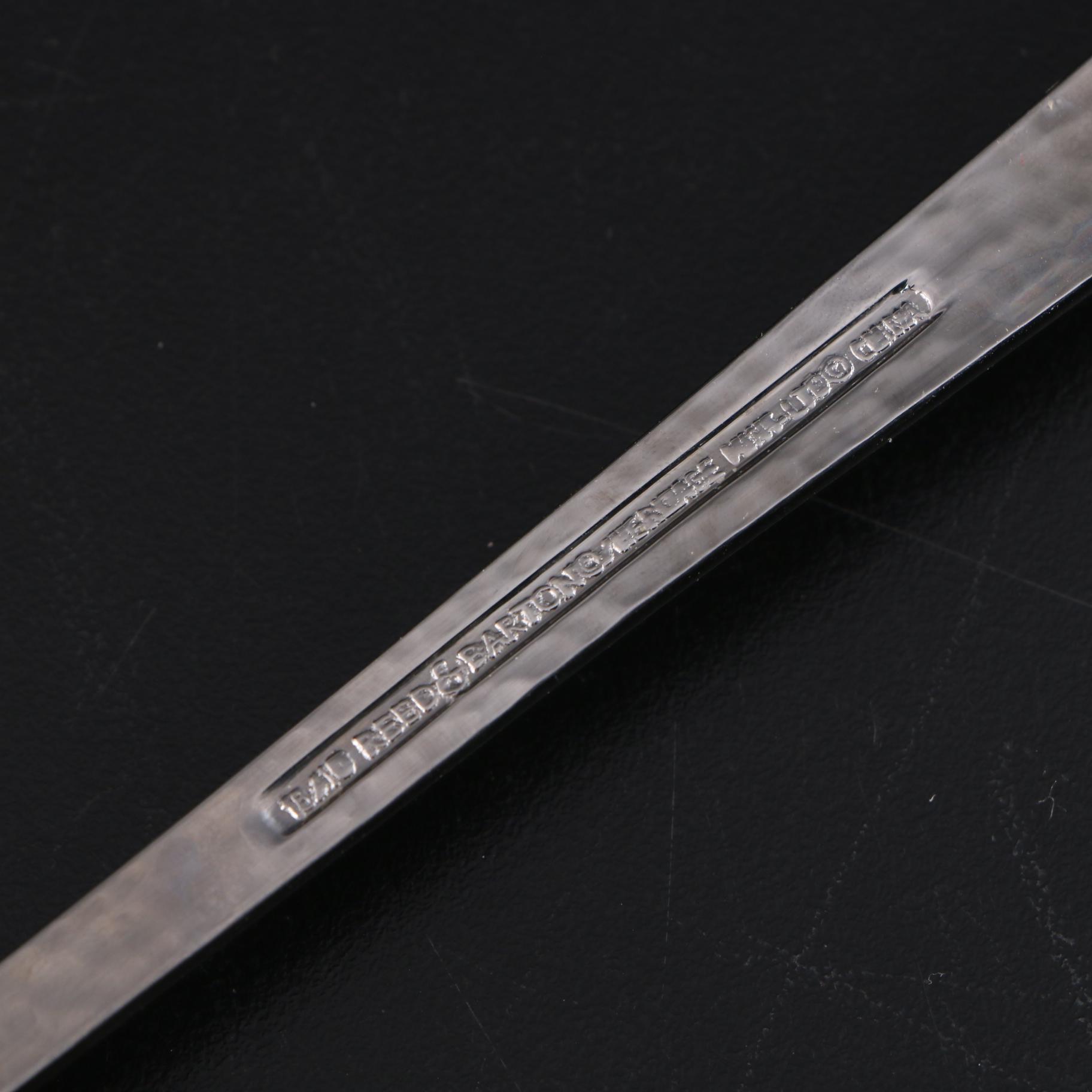 Reed and Barton "River" Utensils with Arthur Court Serveware