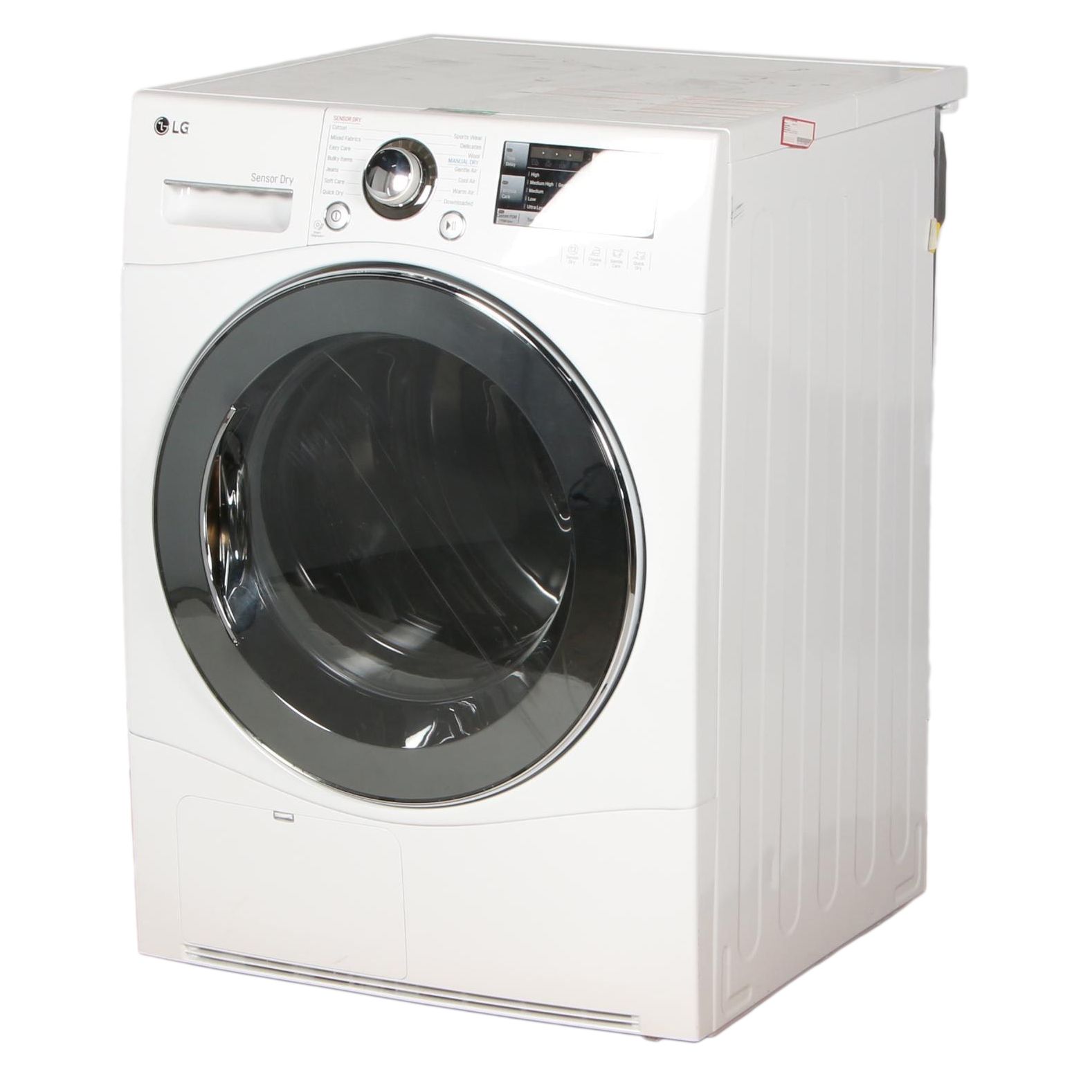 LG White 4.2 Cu. Ft. 14-Cycle Compact Electric Dryer