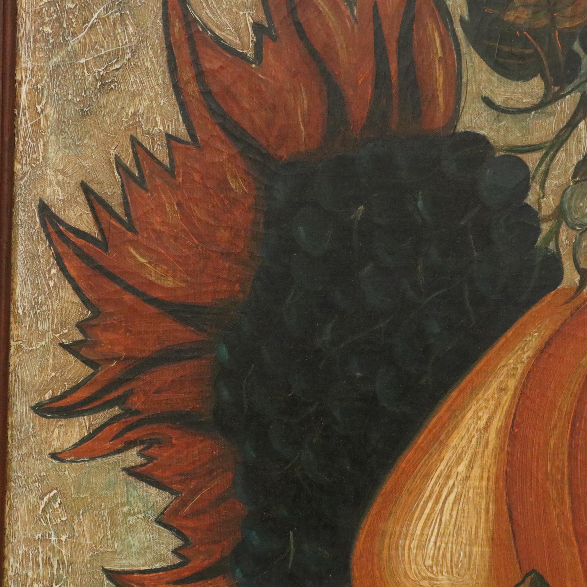 Warren Kietson Still Life Oil Painting "La Fruit," 1965