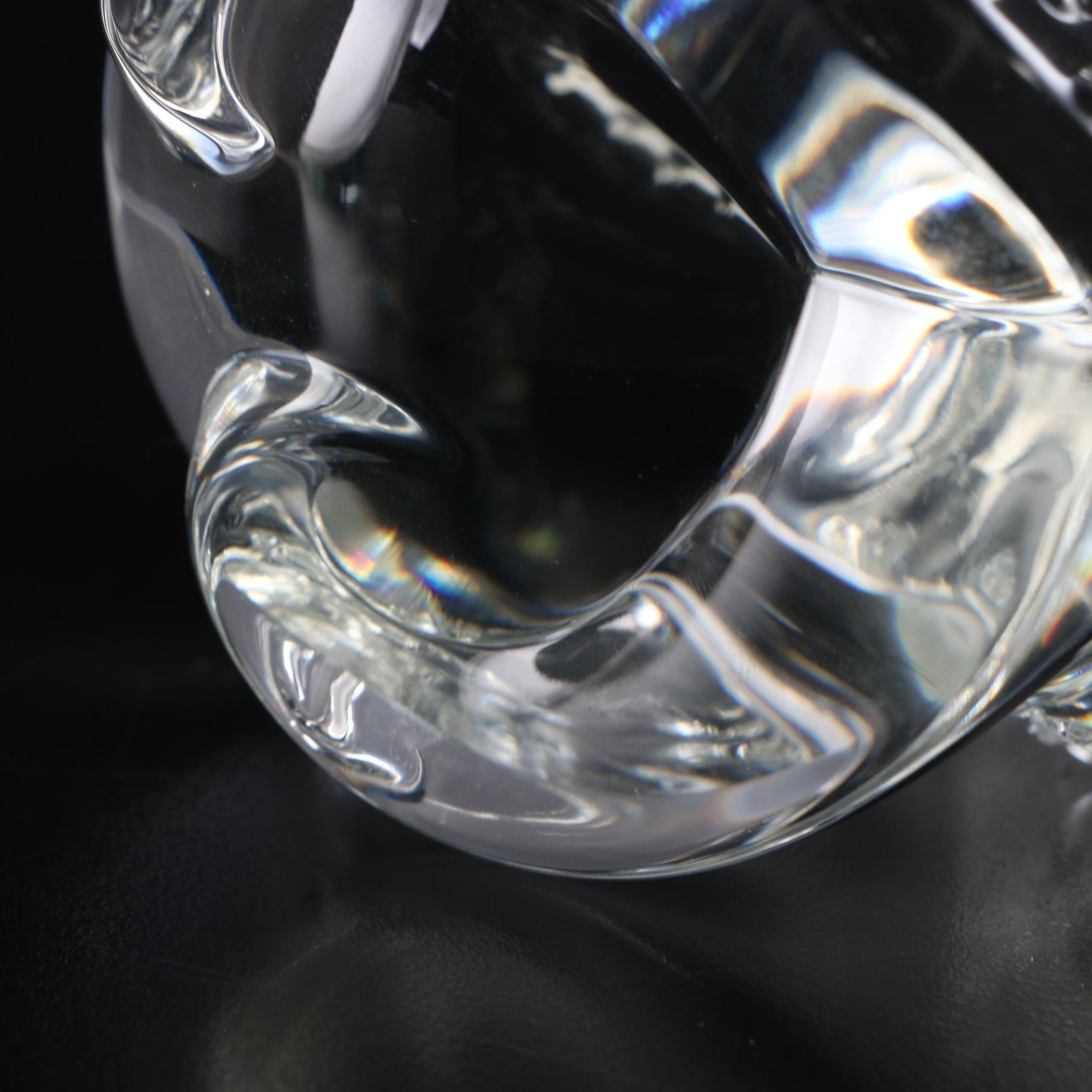 Steuben Art Glass "Starfish" Figurine Designed by David Dowler