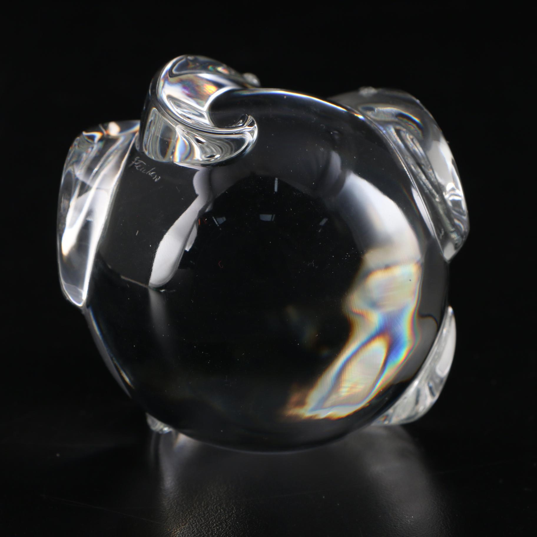 Steuben Art Glass "Starfish" Figurine Designed by David Dowler