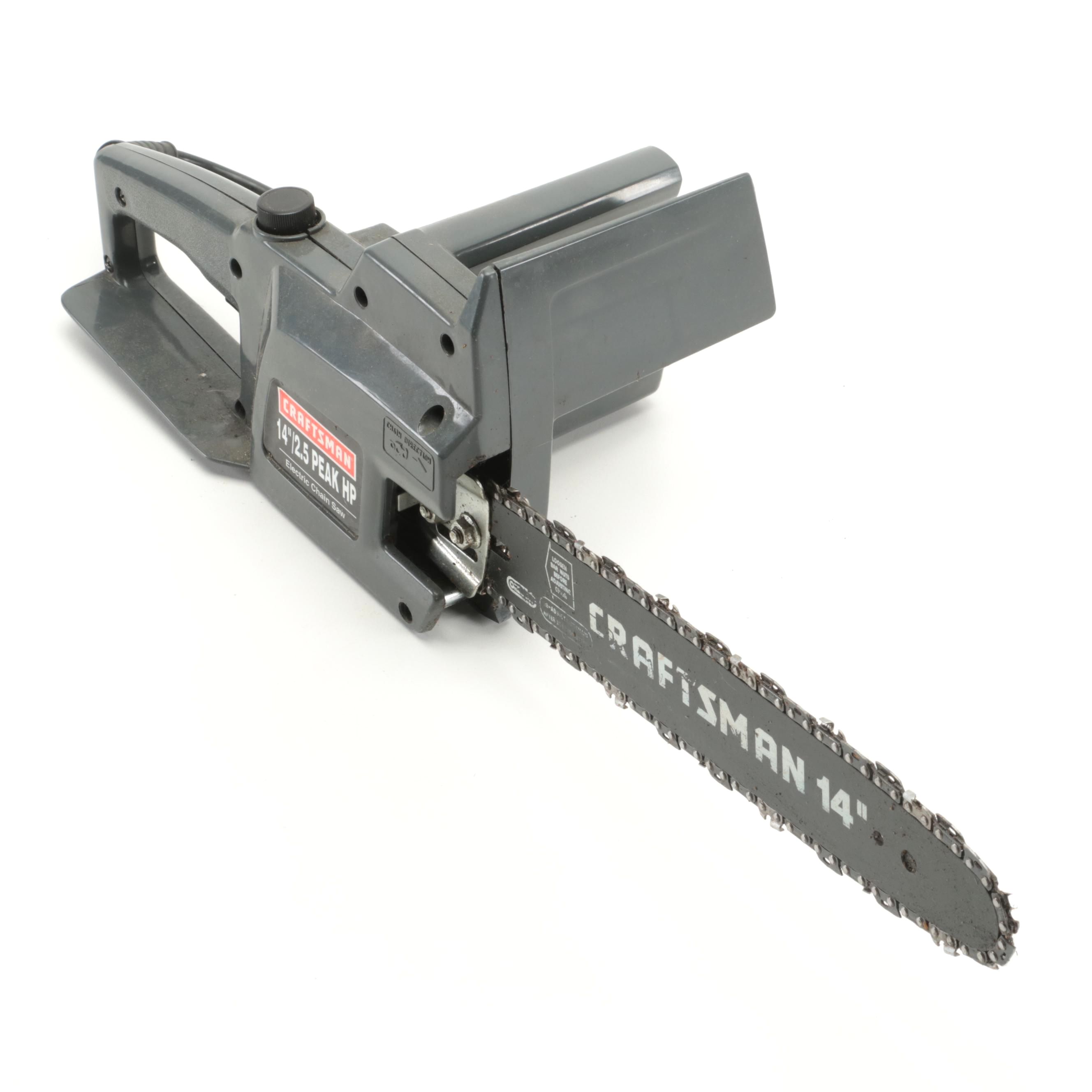 Craftsman 14" Electric Chainsaw