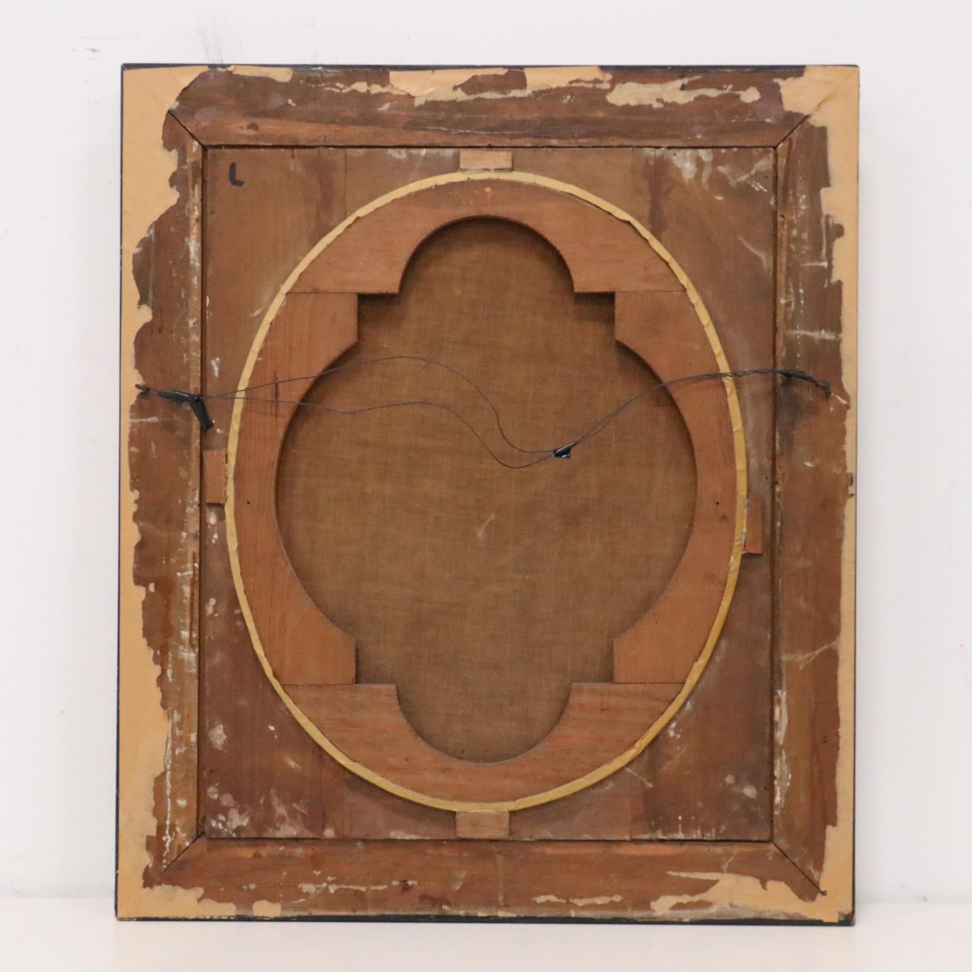 Marcus Mote Oil Portraits of Lady and Gentleman, 1862