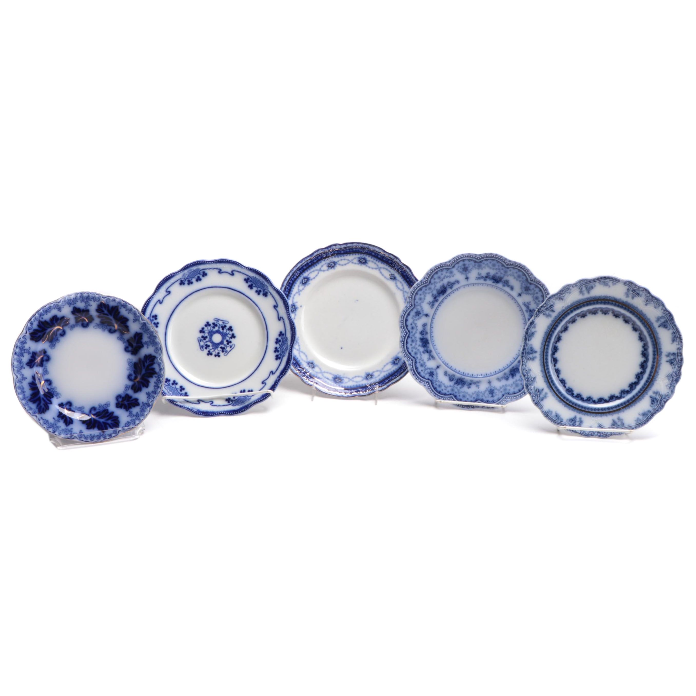 Johnson Bros. "Normandy", "Dorothy" and Other Flow Blue Plates