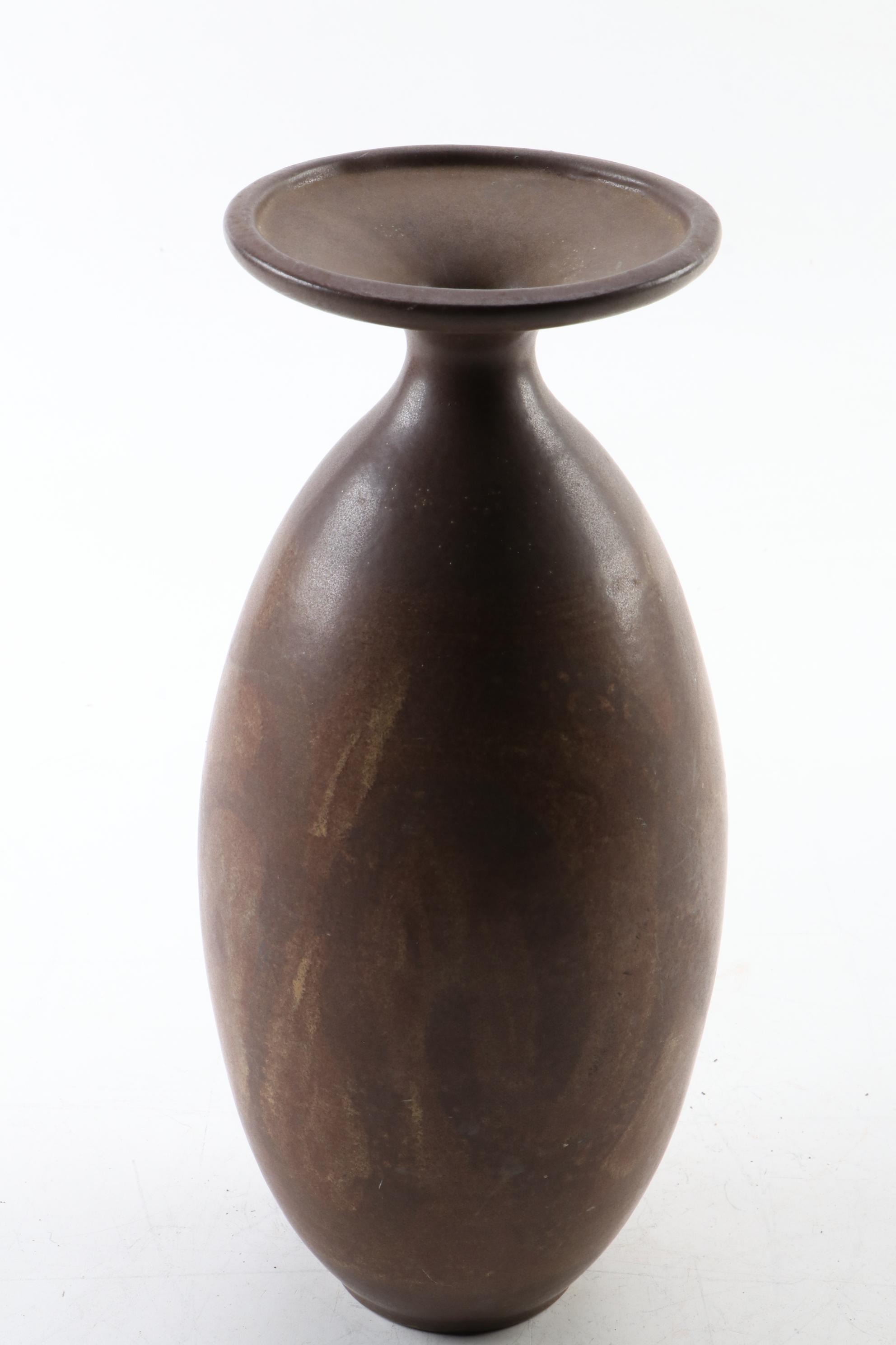 Native American Style Ceramic Vase