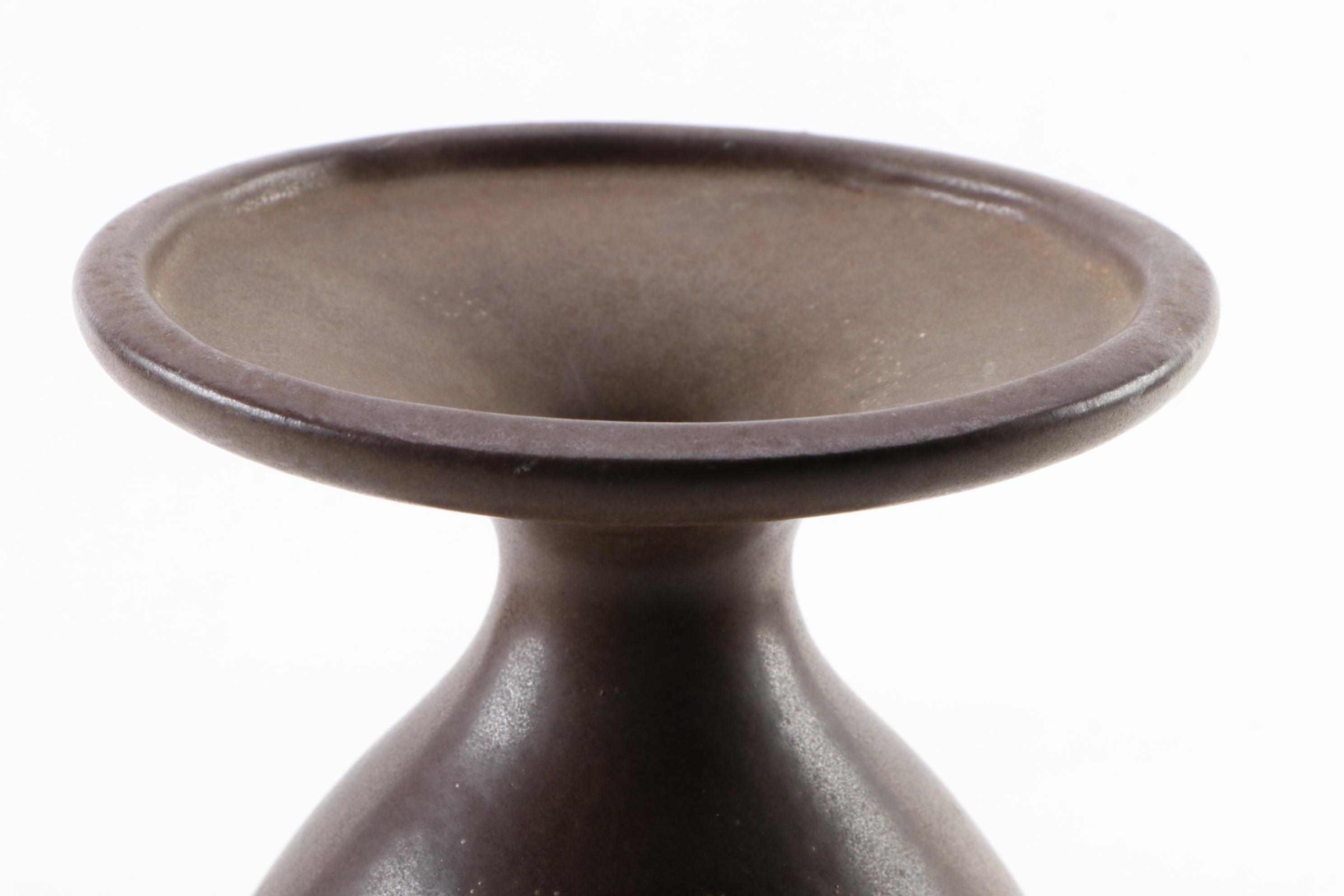 Native American Style Ceramic Vase