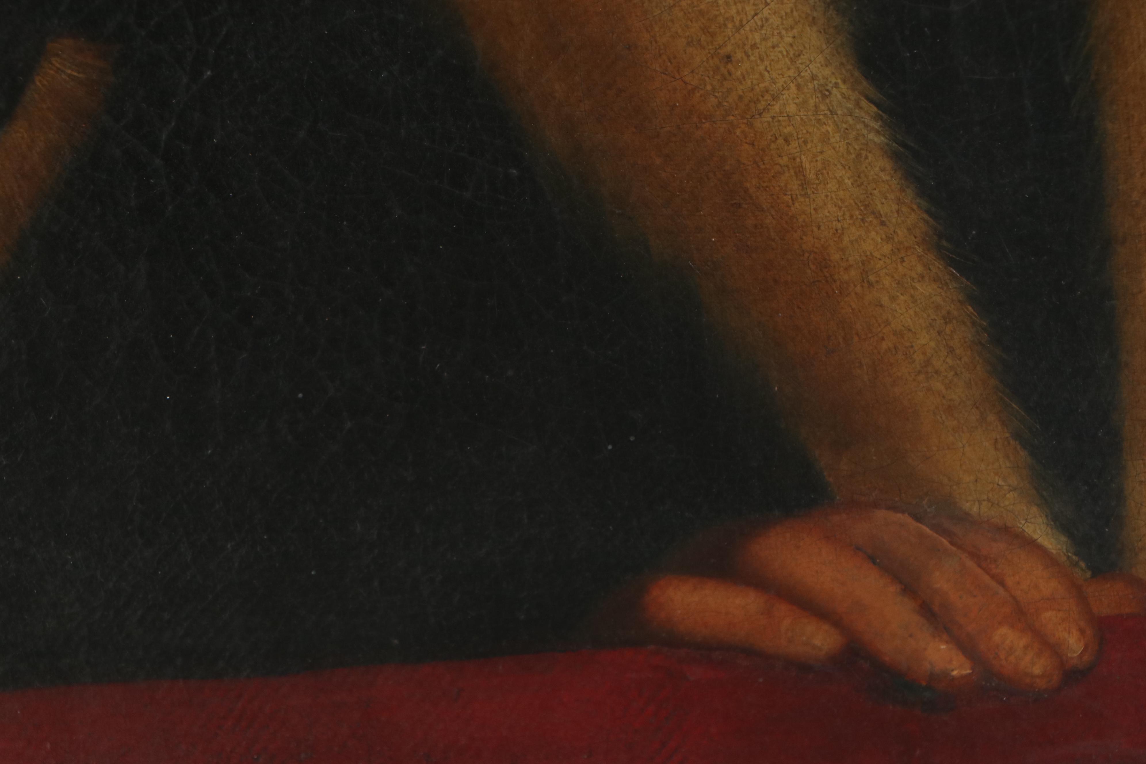 Oil Painting after Christoph Amberger "Portrait of Sebastian Münzer"