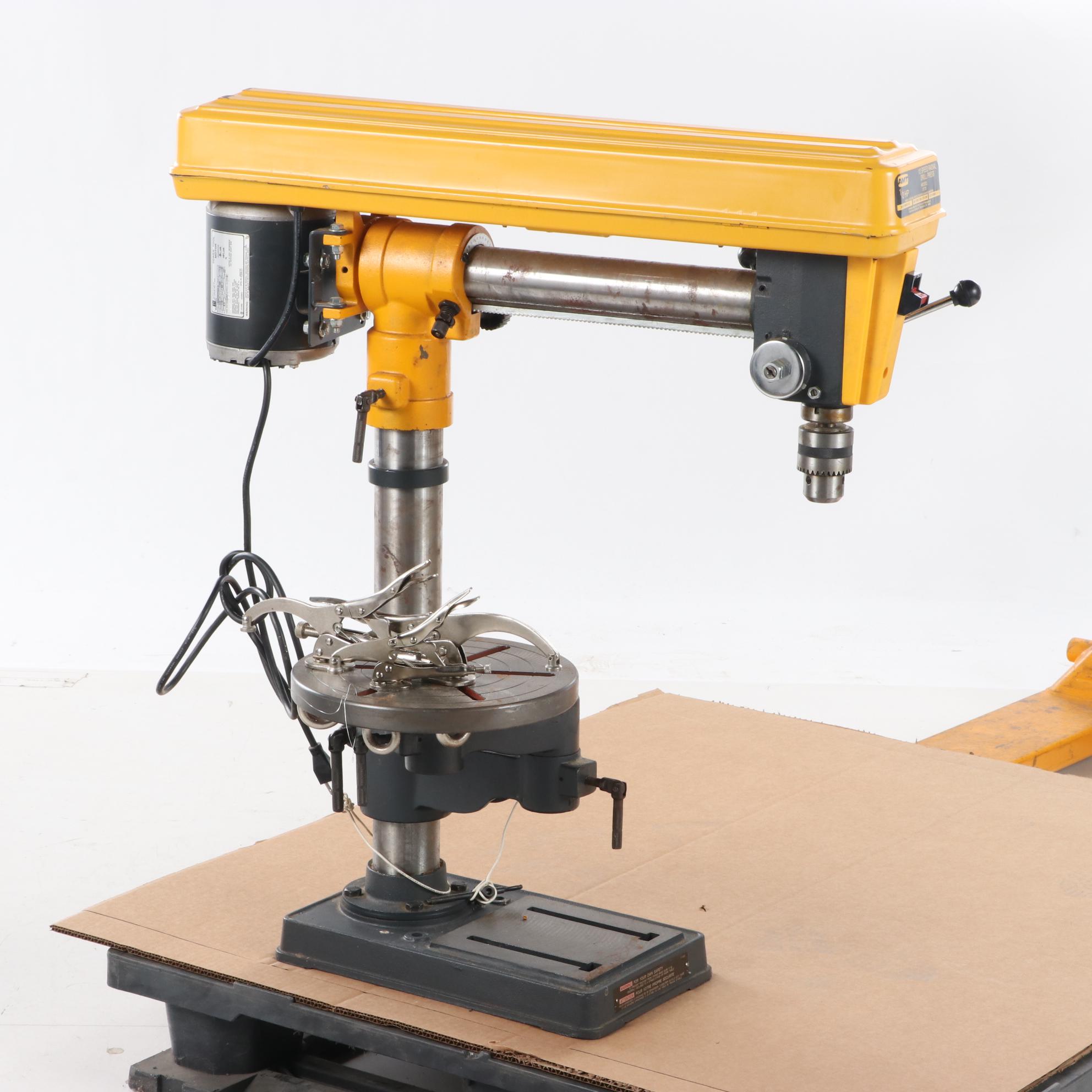 AMT 1/2 HP 12 Speed Radial Drill Press