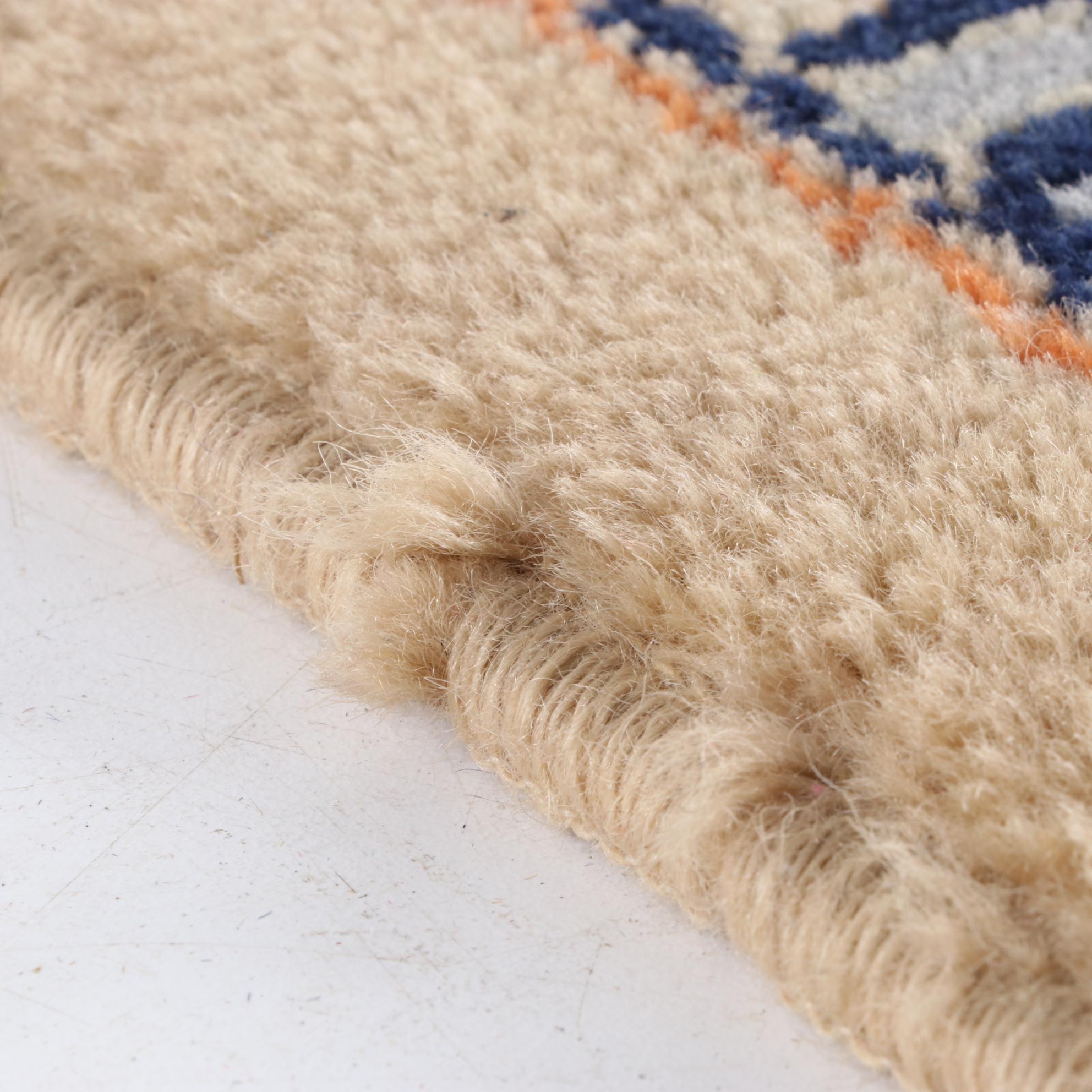 6'0 x 9'8 Machine Made Persian Heriz Style Area Rug