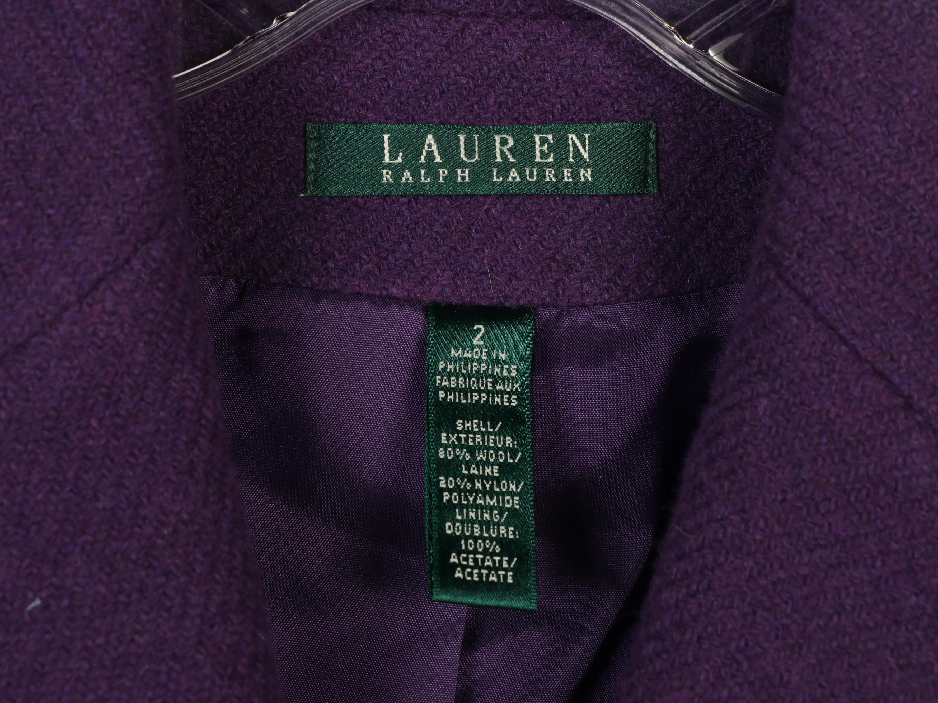 Vince Camuto and Lauren Ralph Lauren Knit and Velveteen Jackets