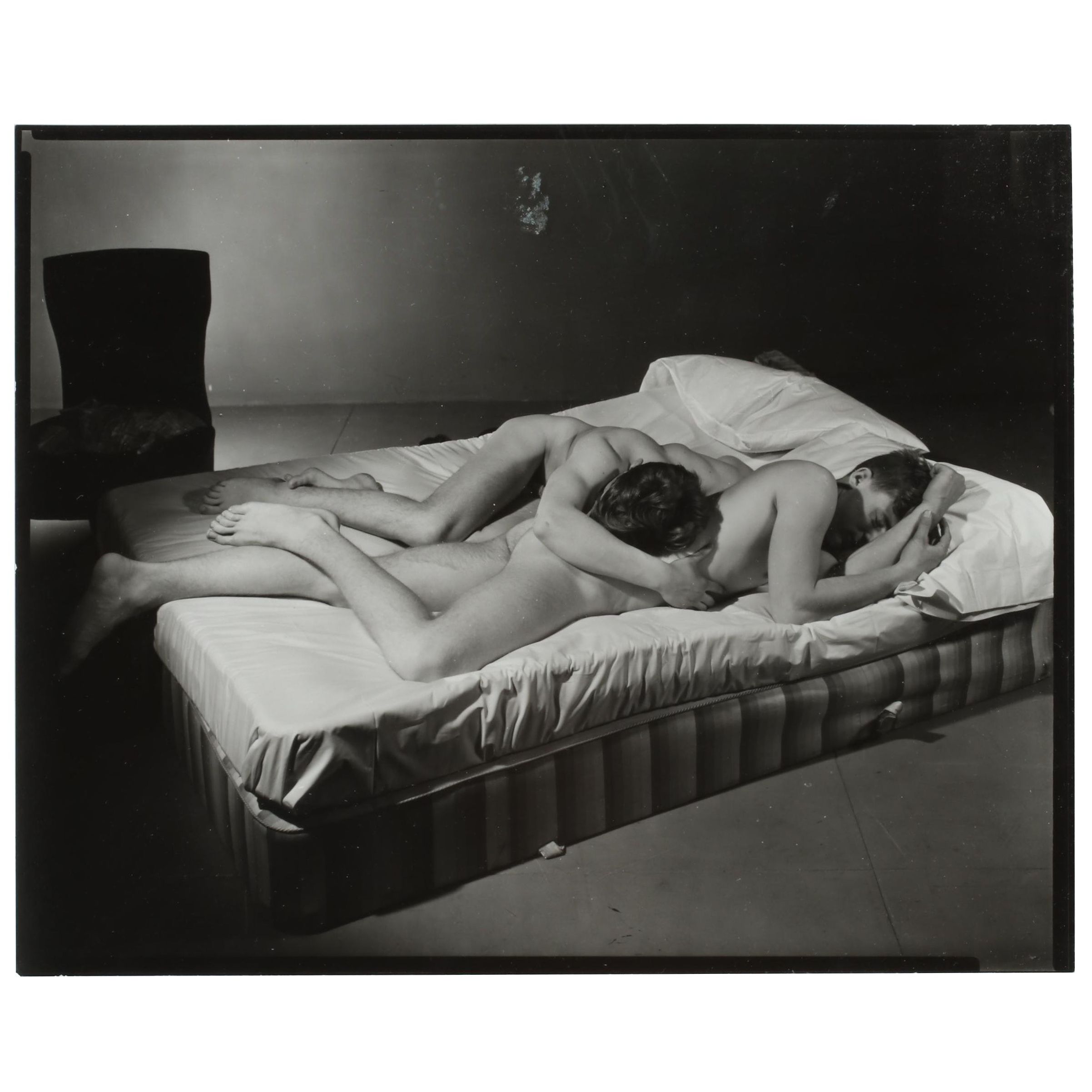 George Platt Lynes Silver Gelatin Print of Male Nudes