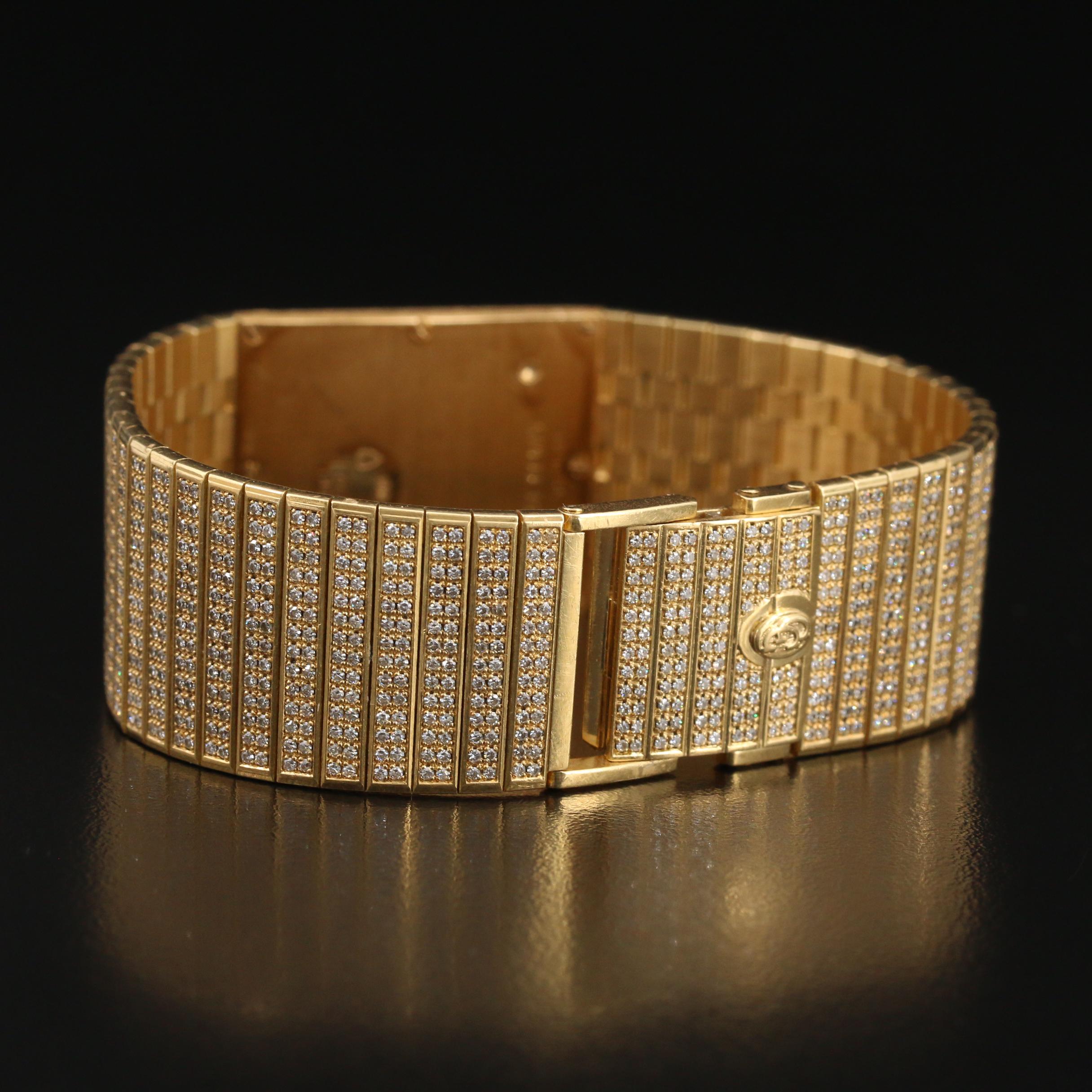 Vintage Concord Delirium 6.00 CTW Diamond and 18K Gold Quartz Watch