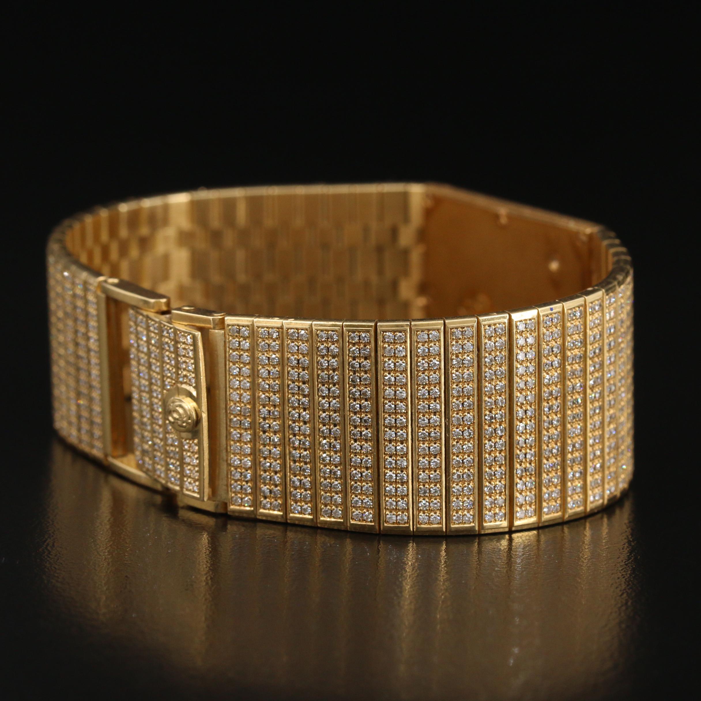 Vintage Concord Delirium 6.00 CTW Diamond and 18K Gold Quartz Watch