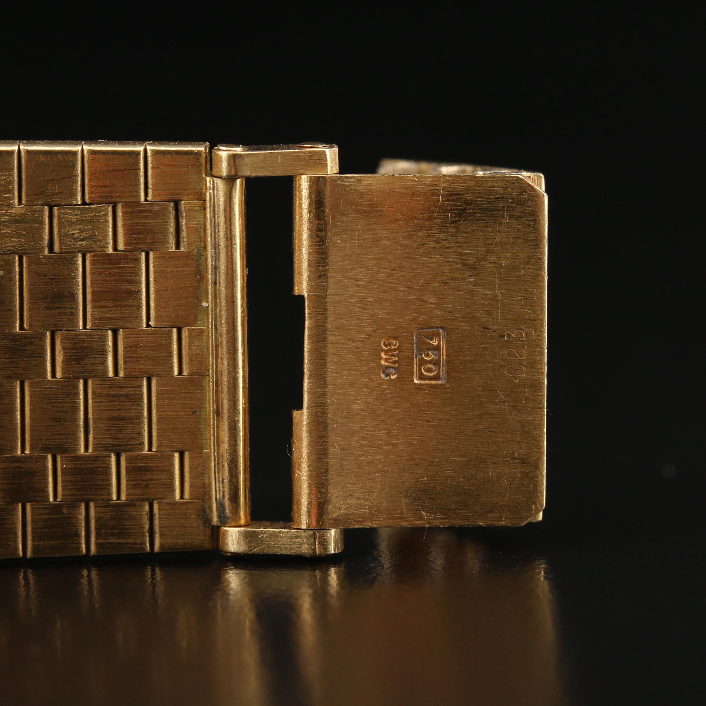 Vintage Concord Delirium 6.00 CTW Diamond and 18K Gold Quartz Watch