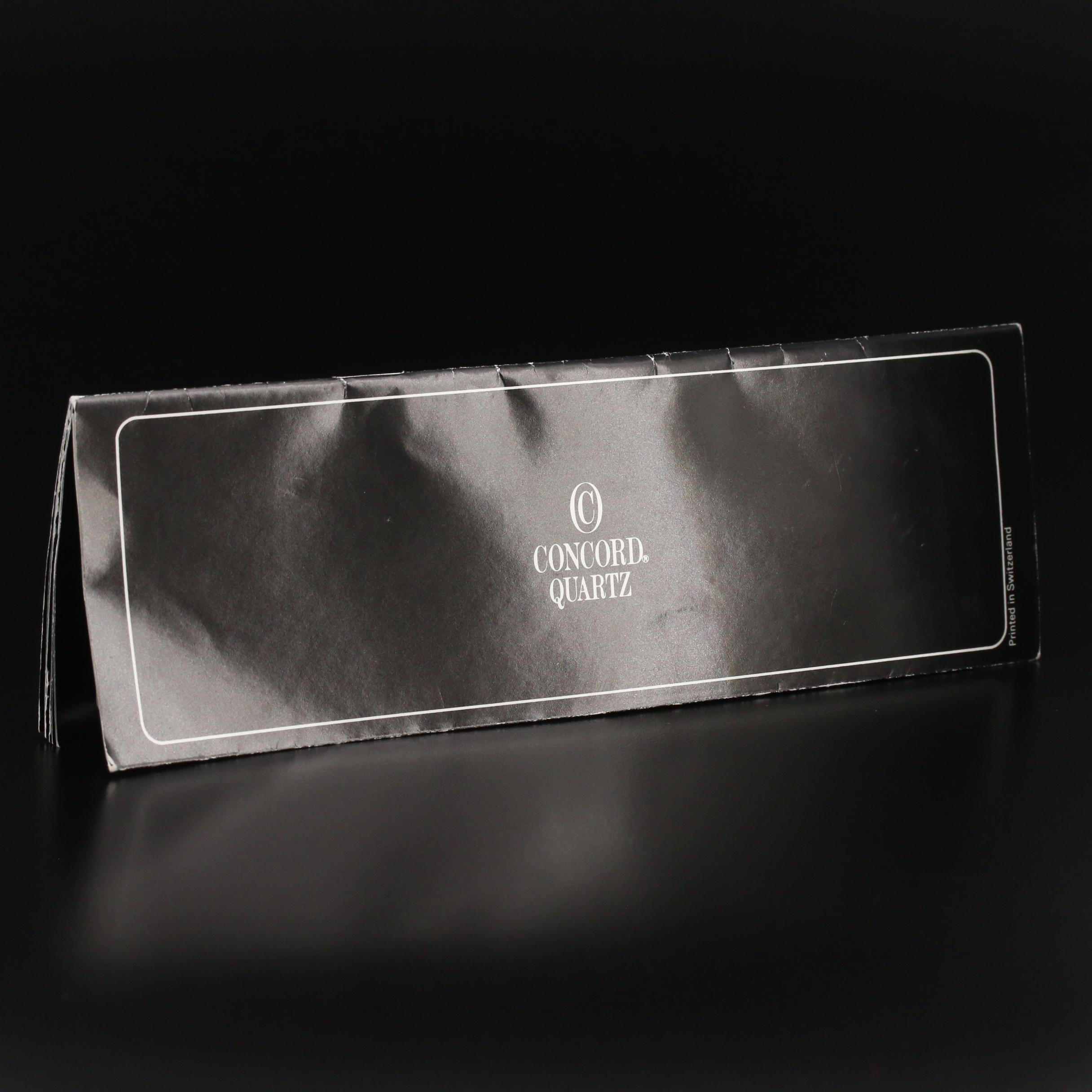 Vintage Concord Delirium 6.00 CTW Diamond and 18K Gold Quartz Watch