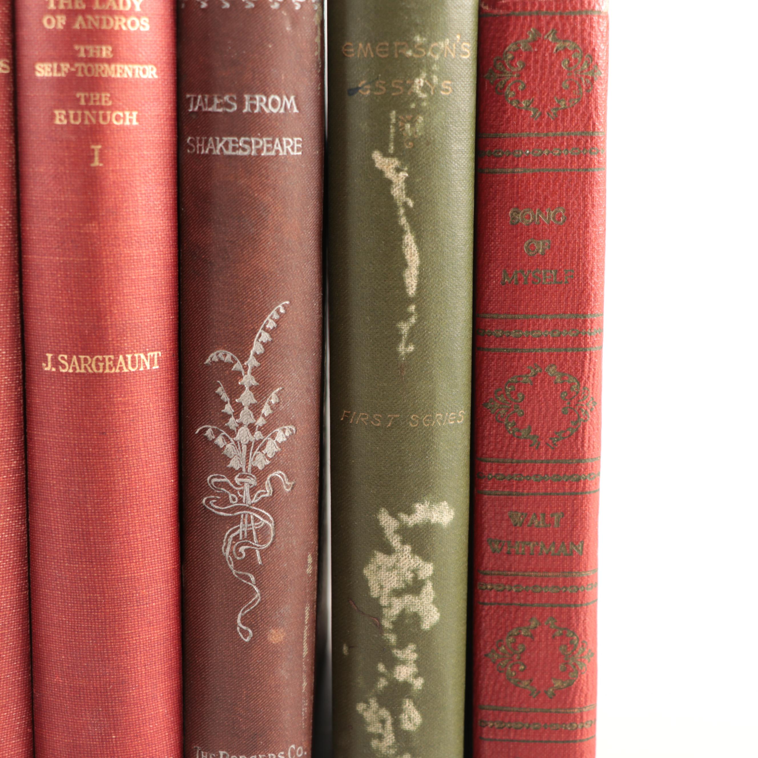 "Plautus" Complete Five-Volume Set with "Child's Garden of Verses" and More