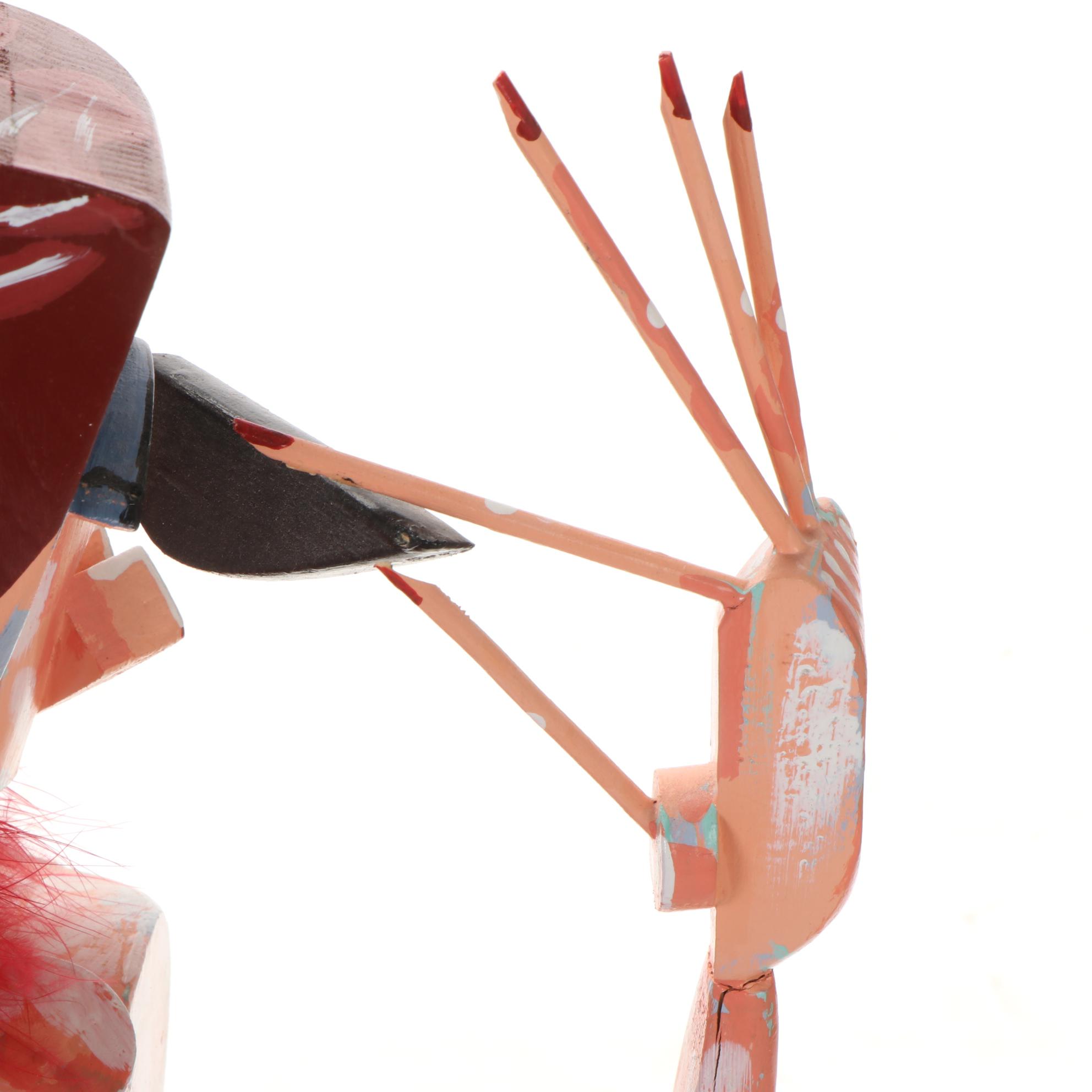 Joe Derr Mixed Media Sculpture of Fashionista