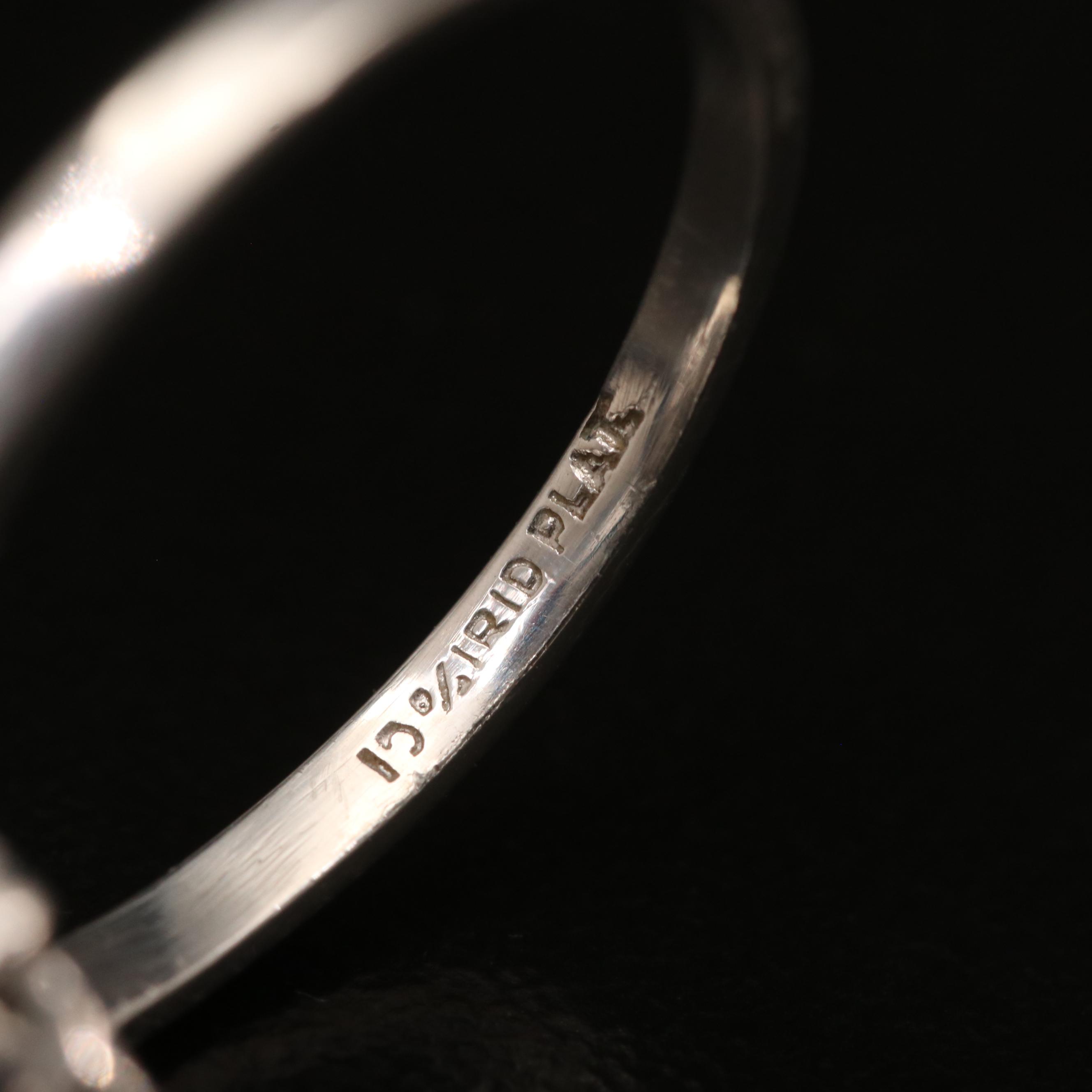 Platinum 1.13 CTW Diamond Ring