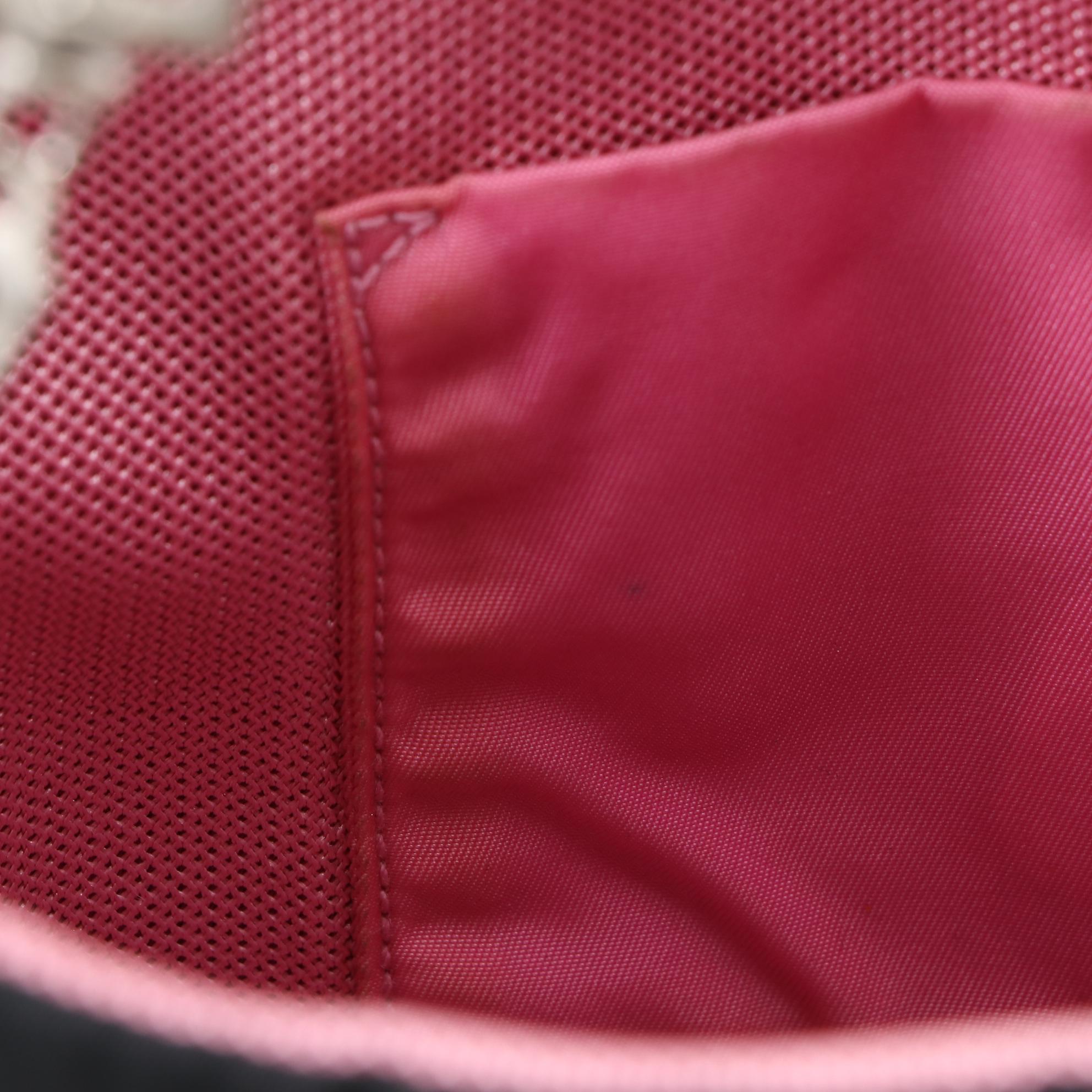 Prada Tessuto Vela Mini Tote in Black Nylon and Patent Leather