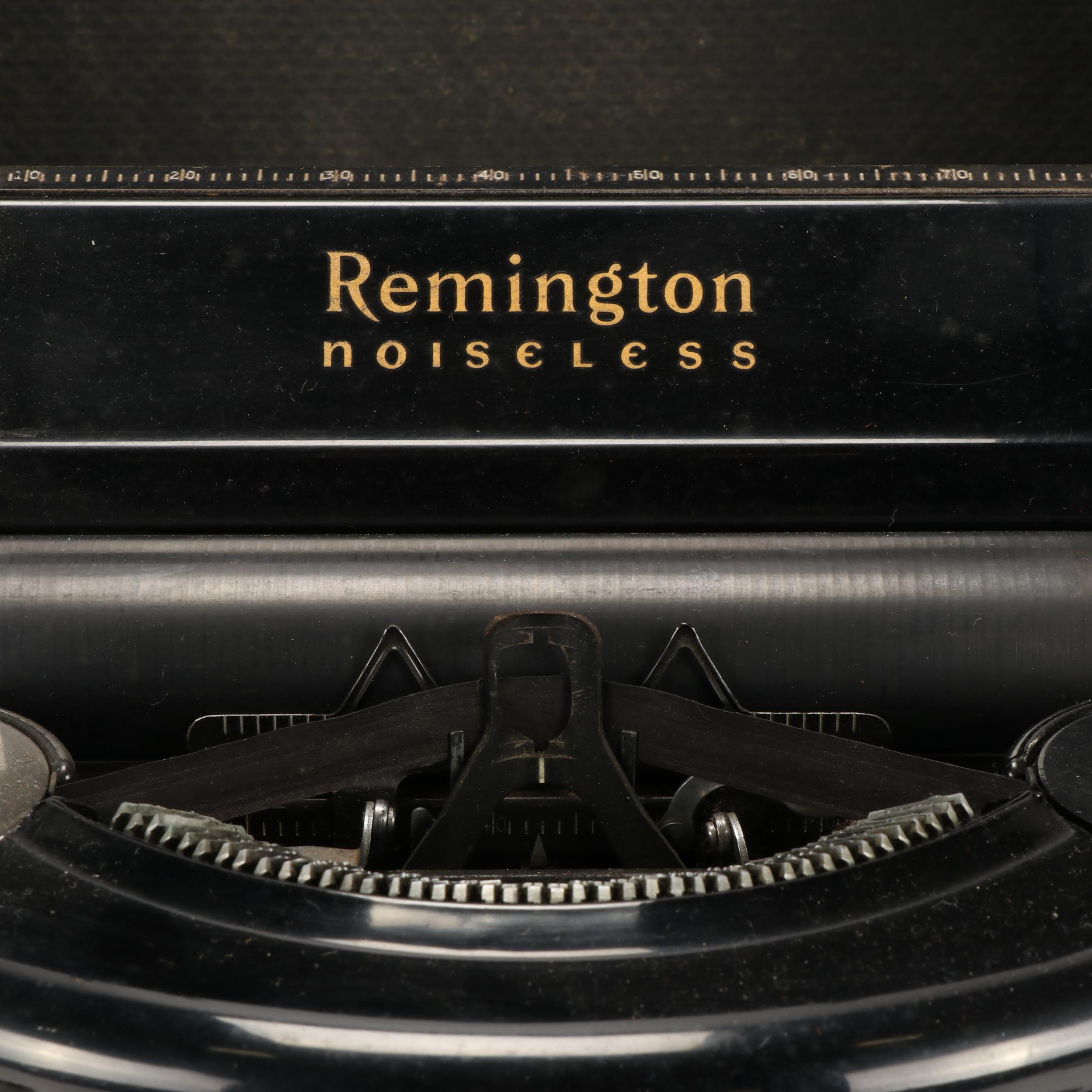 Remington Noiseless Model Seven Travel Typewriter