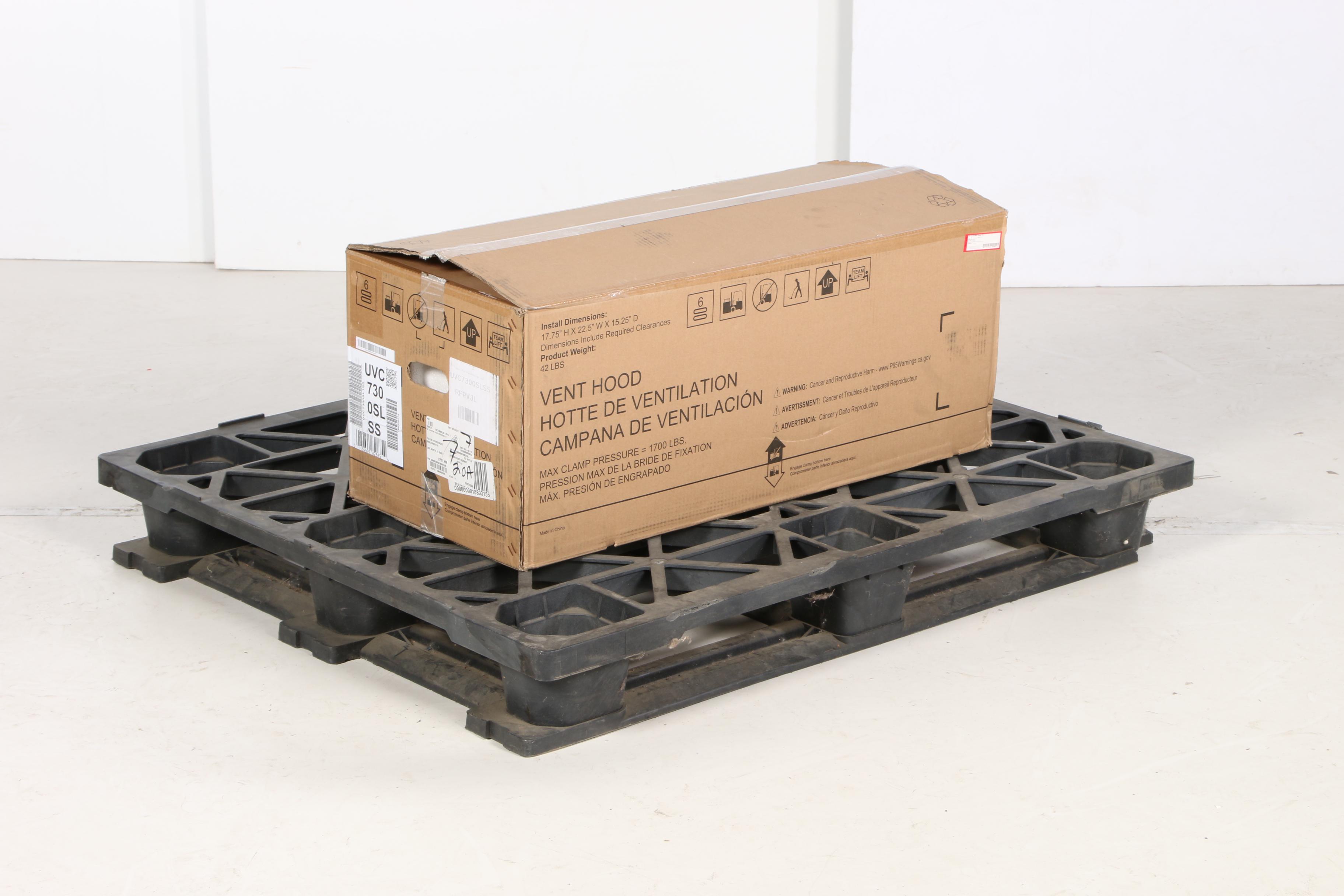 GE Stainless Steel 20" Convertible Range Hood