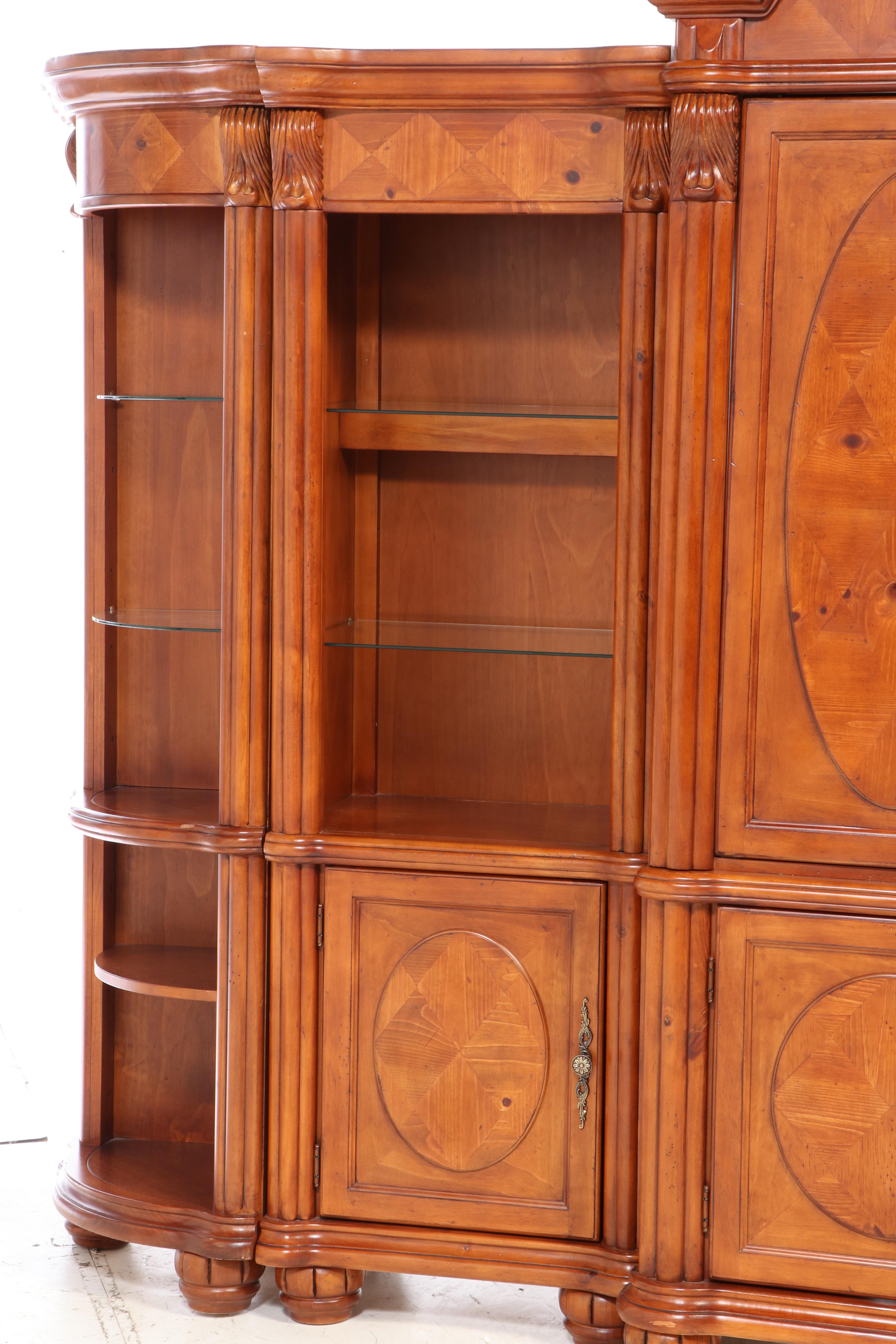 OKI Baroque Style Bookcase Wall Units, Late 20th Century