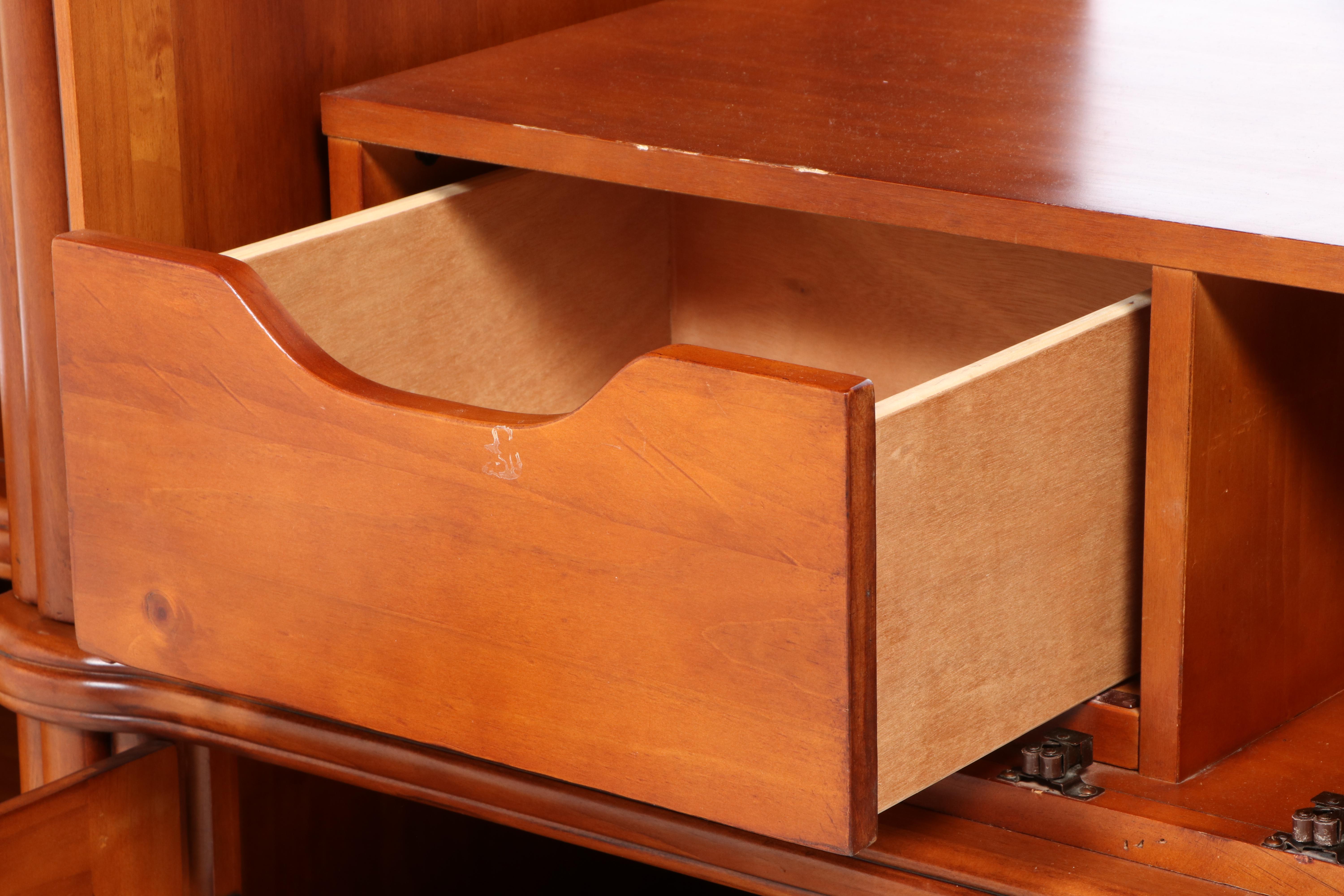 OKI Baroque Style Bookcase Wall Units, Late 20th Century