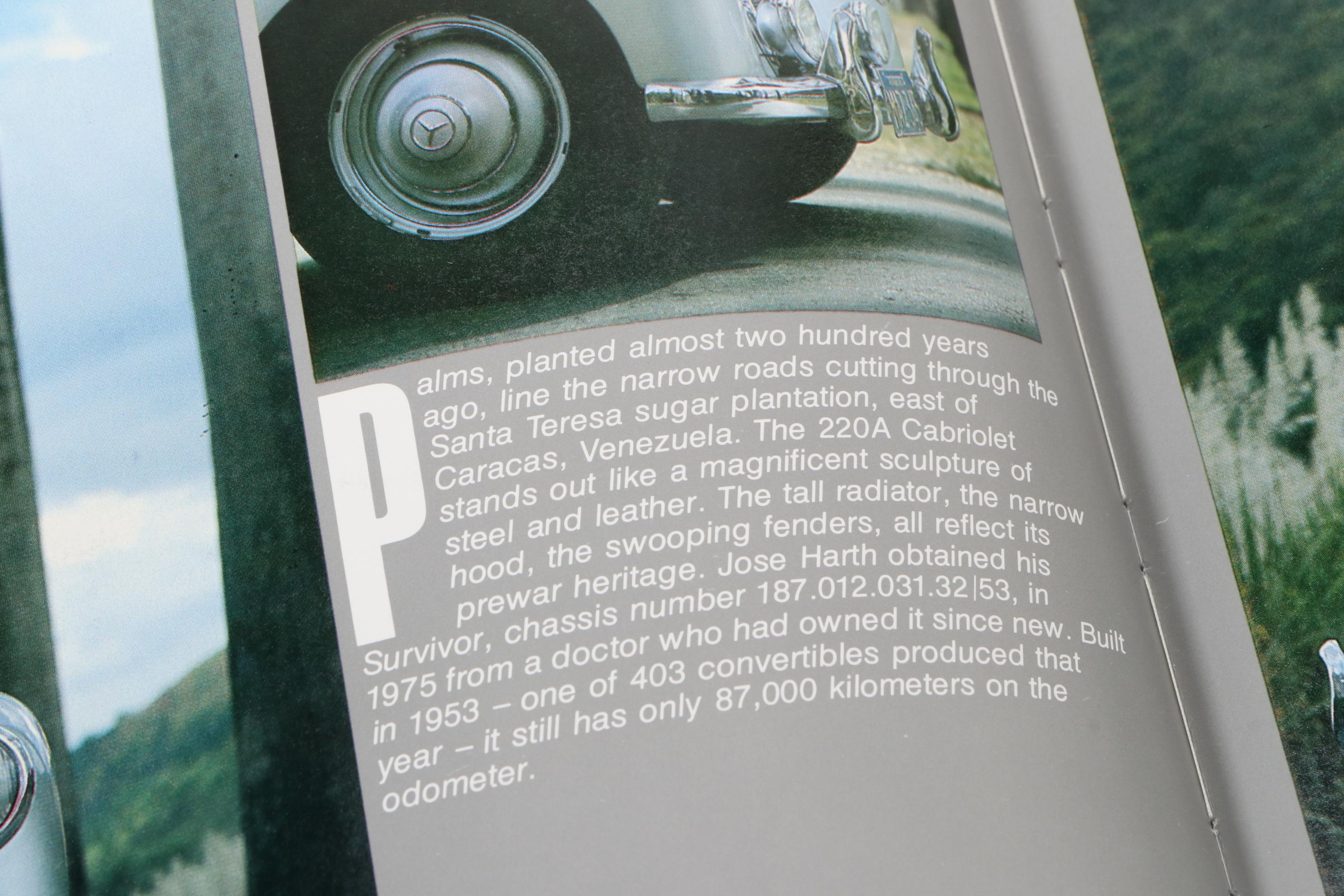 Signed "The Survivors" and "Mercedes for the Road" by Henry Rasmussen