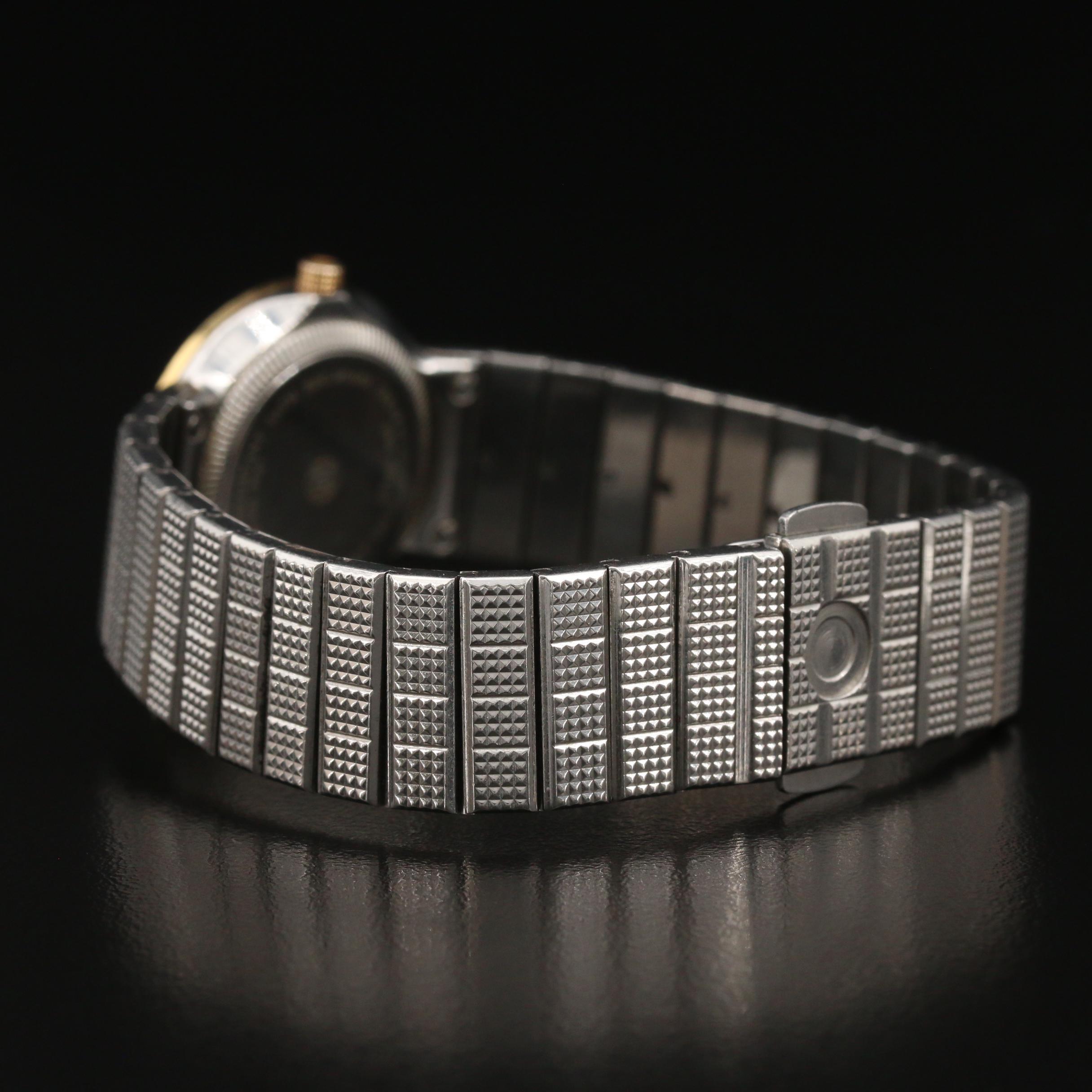 Daniel Mink 1900 Stainless Steel and 18K Gold Quartz Watch