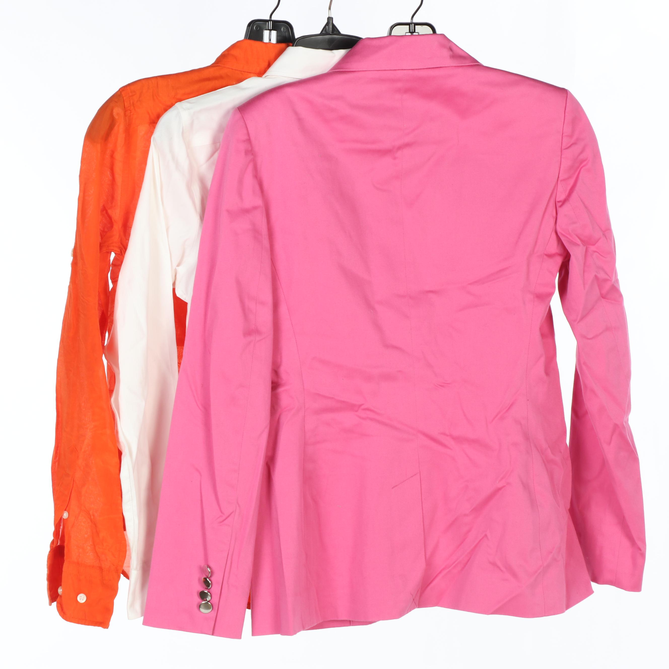 Lauren Ralph Lauren Monogrammed Blazer and Button-Front Shirts