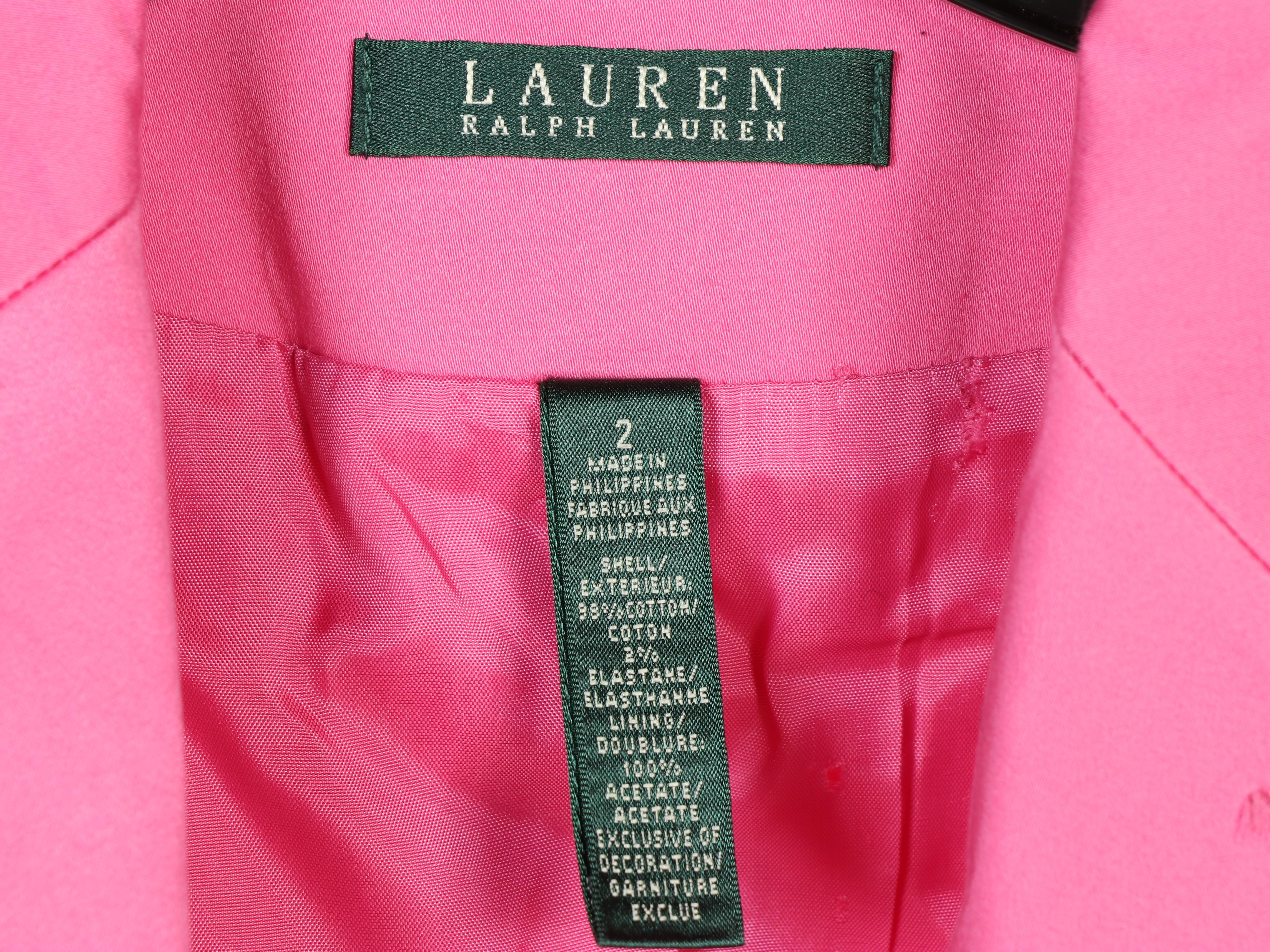 Lauren Ralph Lauren Monogrammed Blazer and Button-Front Shirts