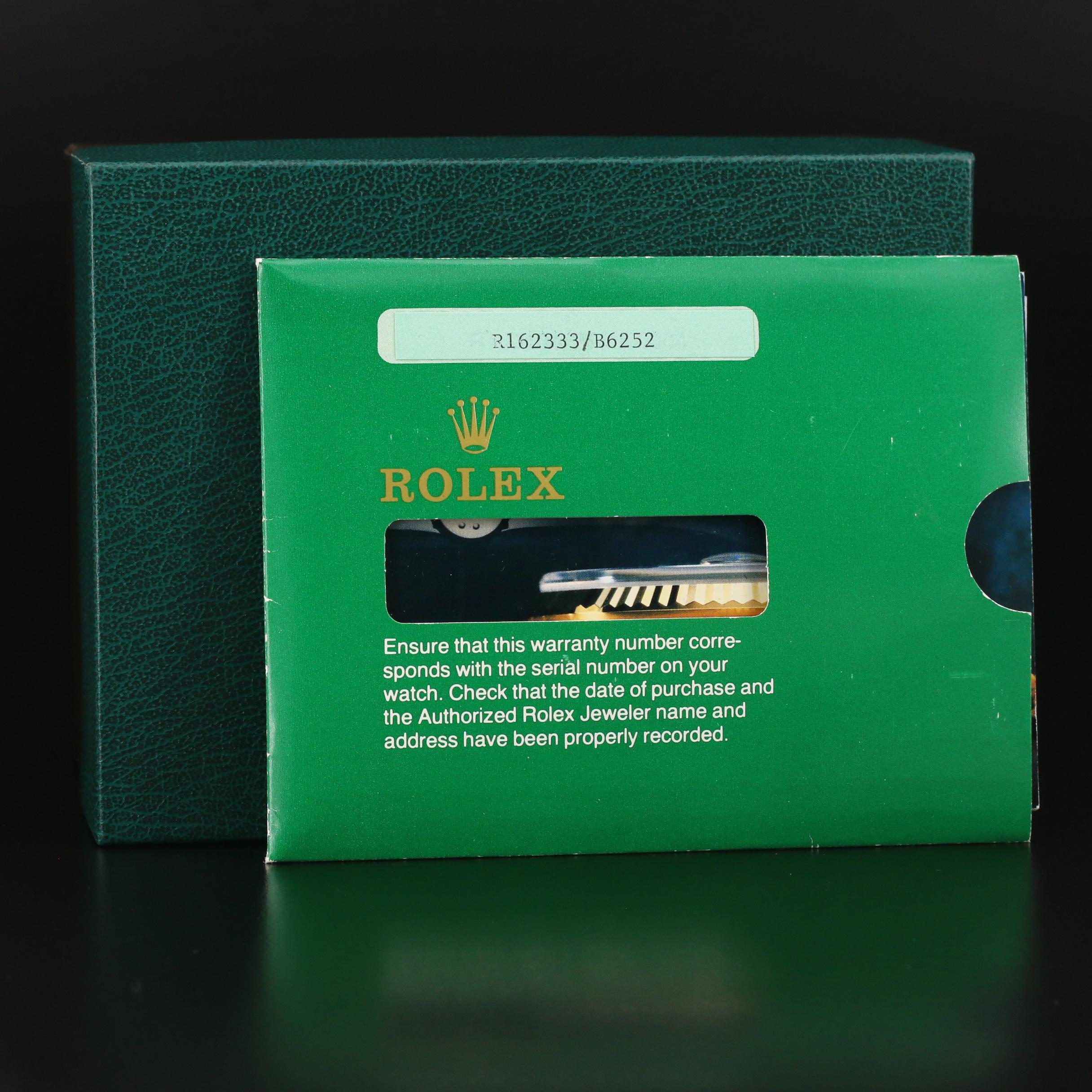 1988 Rolex Datejust 18K Gold and Stainless Steel Automatic Watch