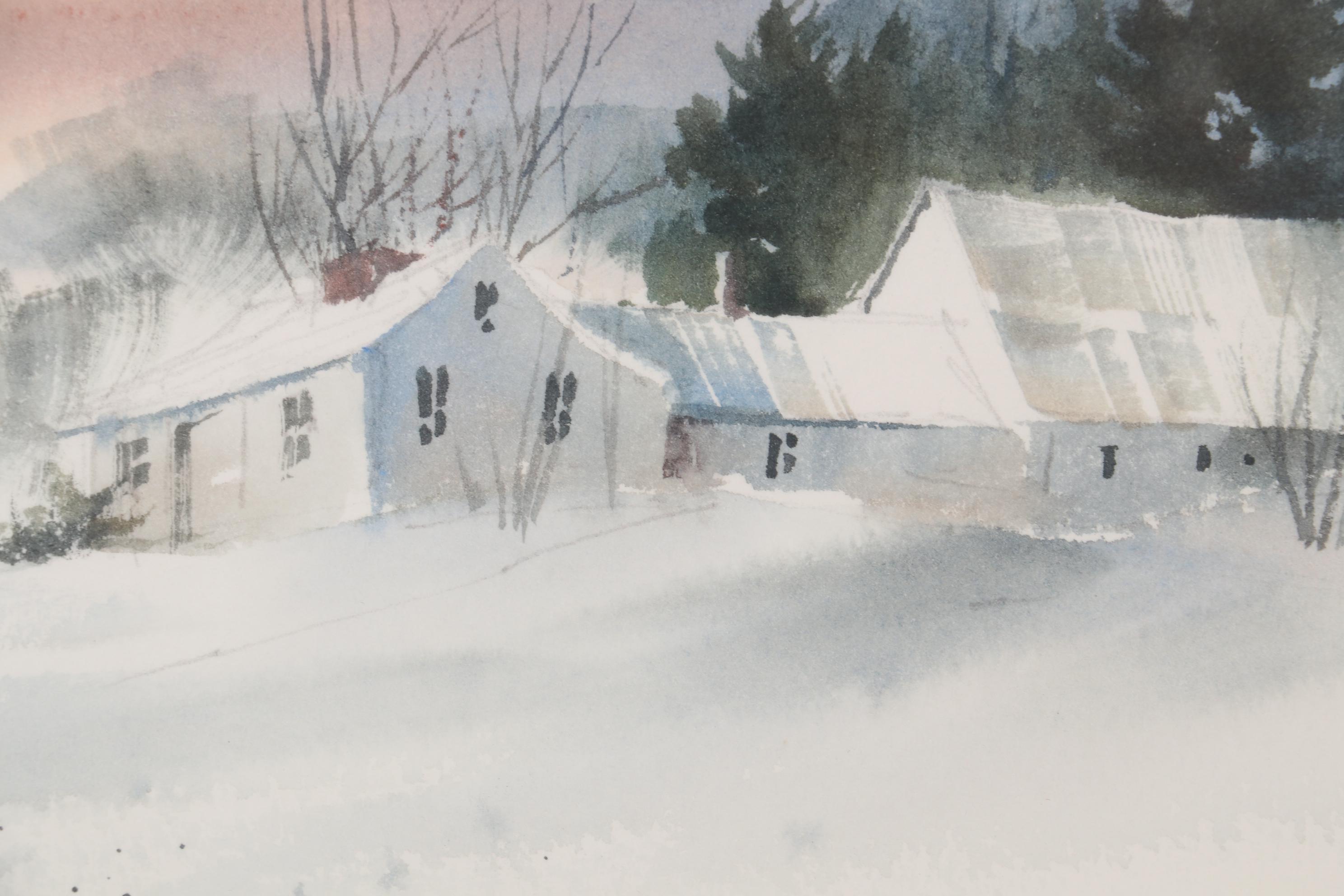 Lucile Geiser Landscape Watercolor Paintings