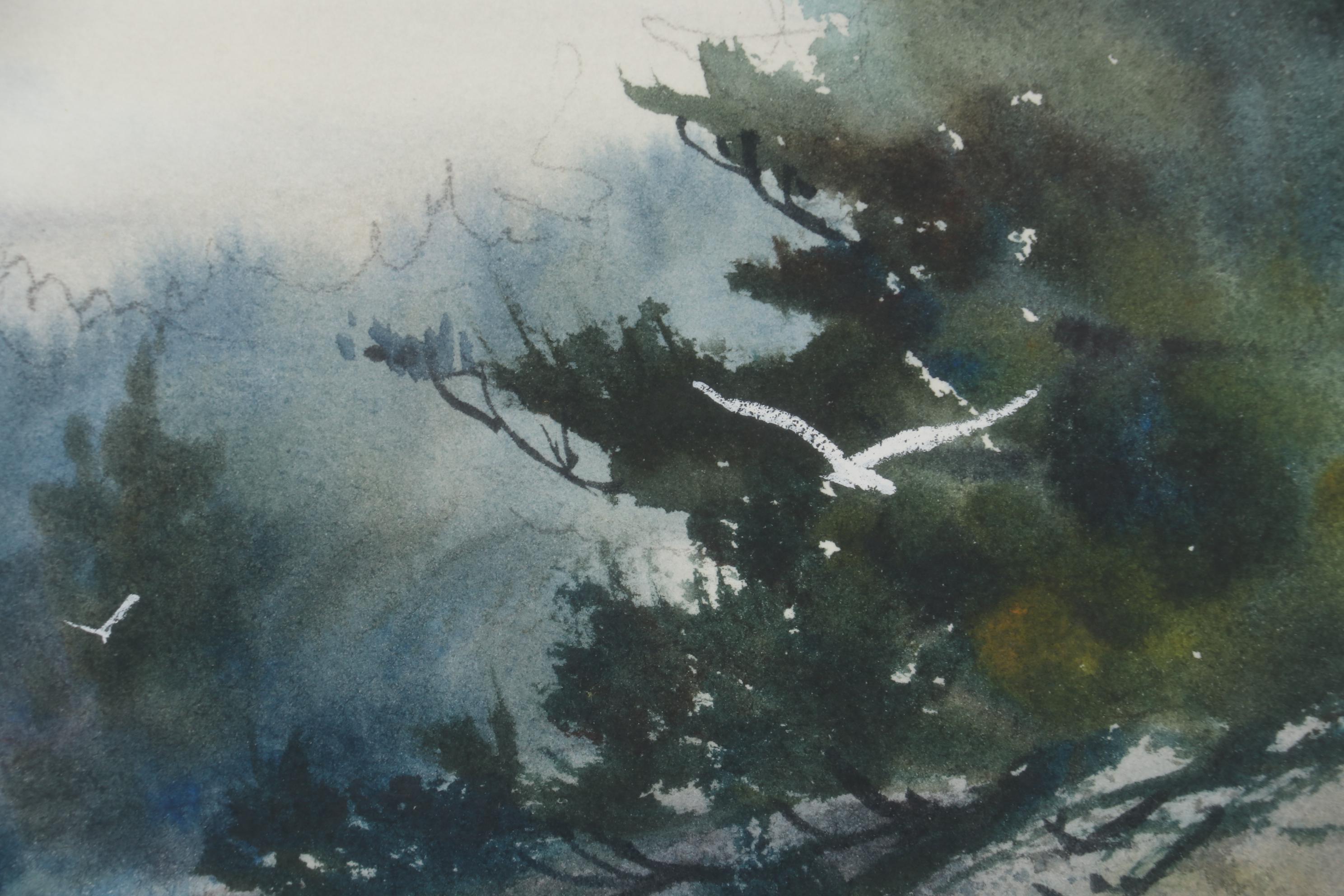 Lucile Geiser Landscape Watercolor Paintings